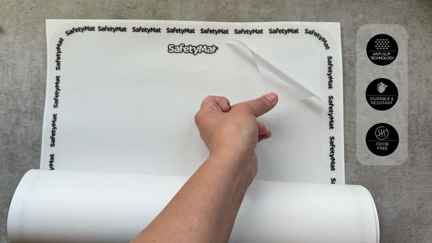 Peel and Stick Vinyl Mats