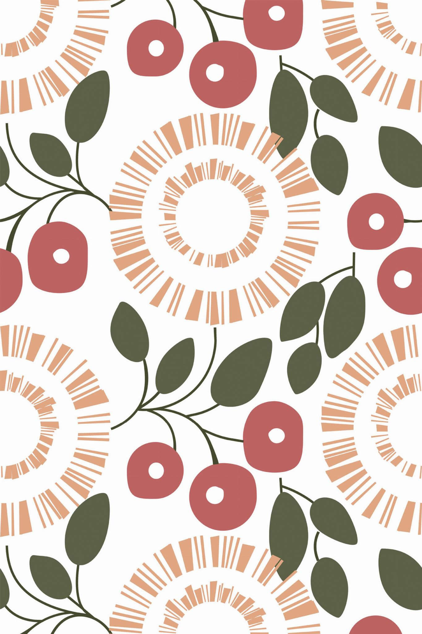 Abstract cherry Wallpaper - Image 2
