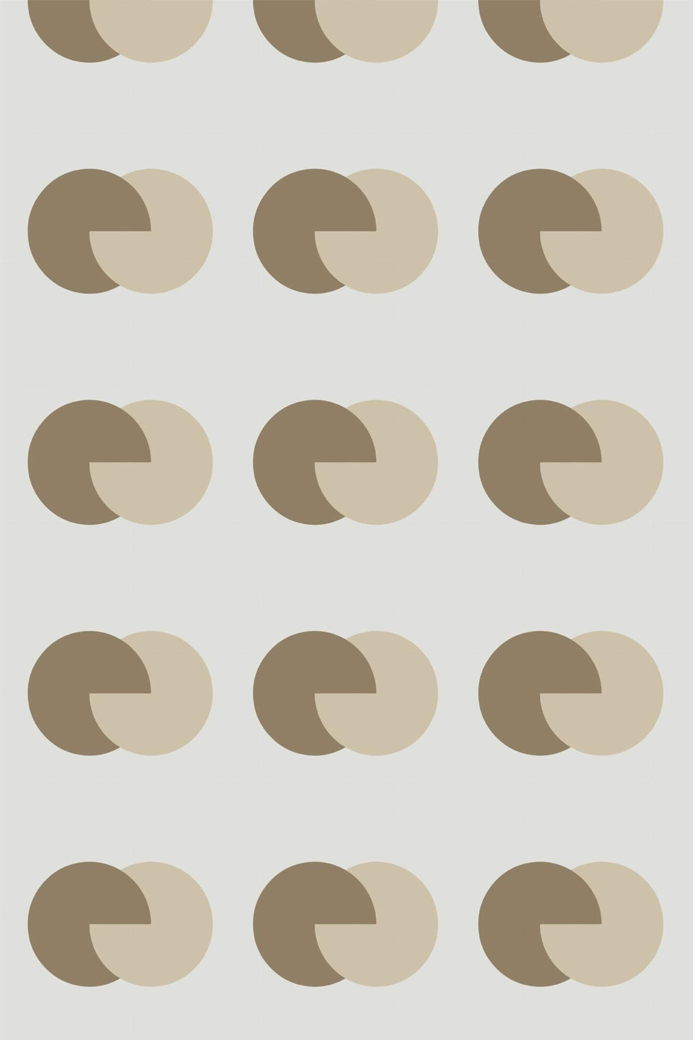 Abstract geometric overlapping circles Wallpaper - Image 2