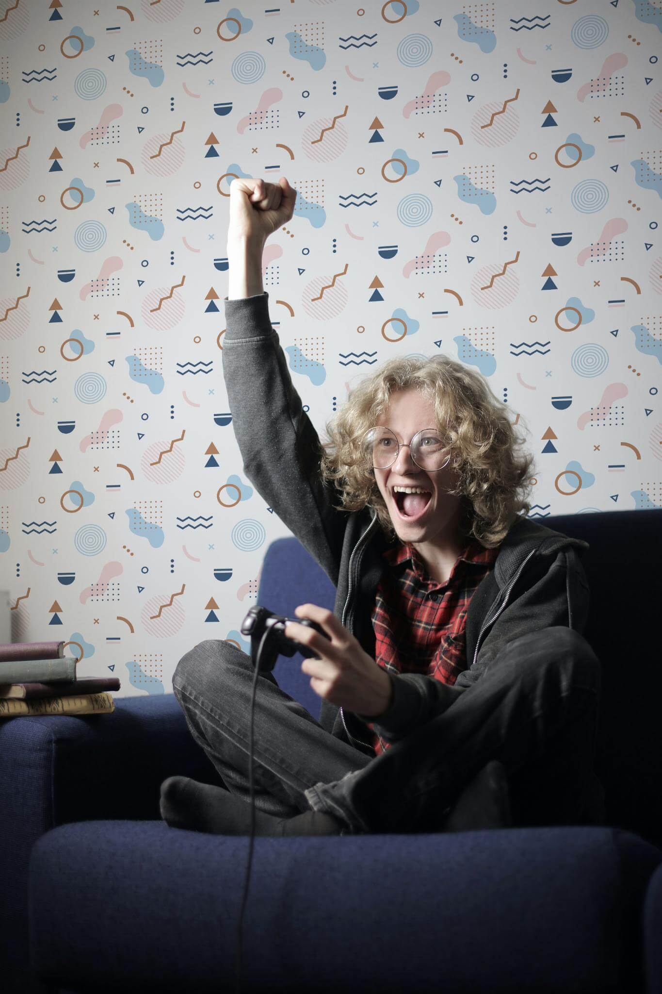 Geometric memphis Wallpaper - Image 4