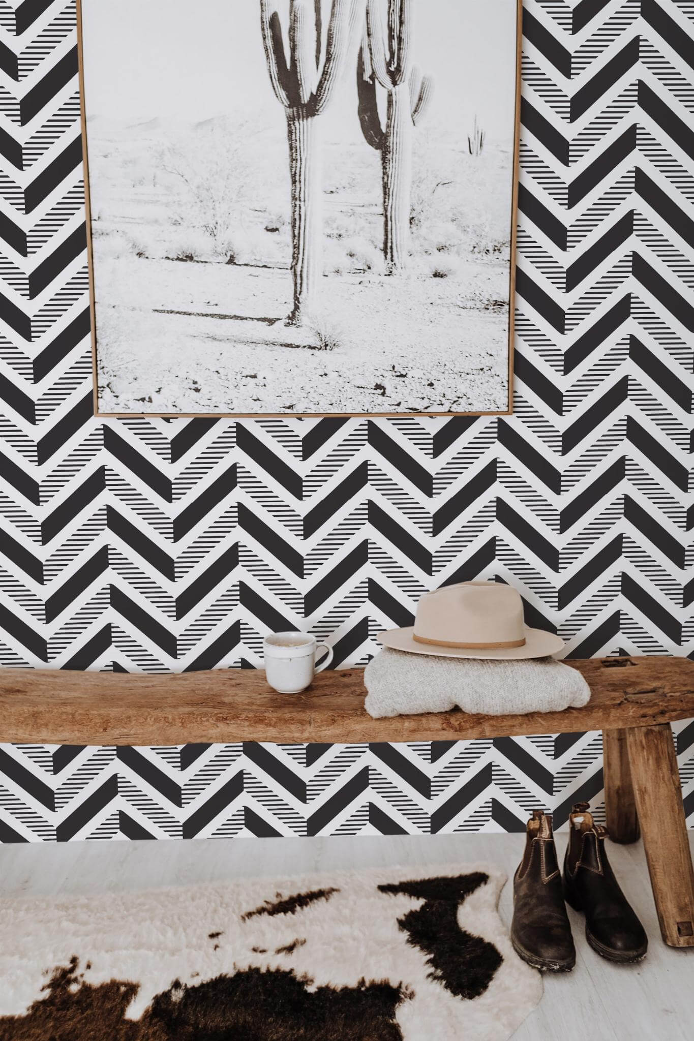 Bold chevron Wallpaper