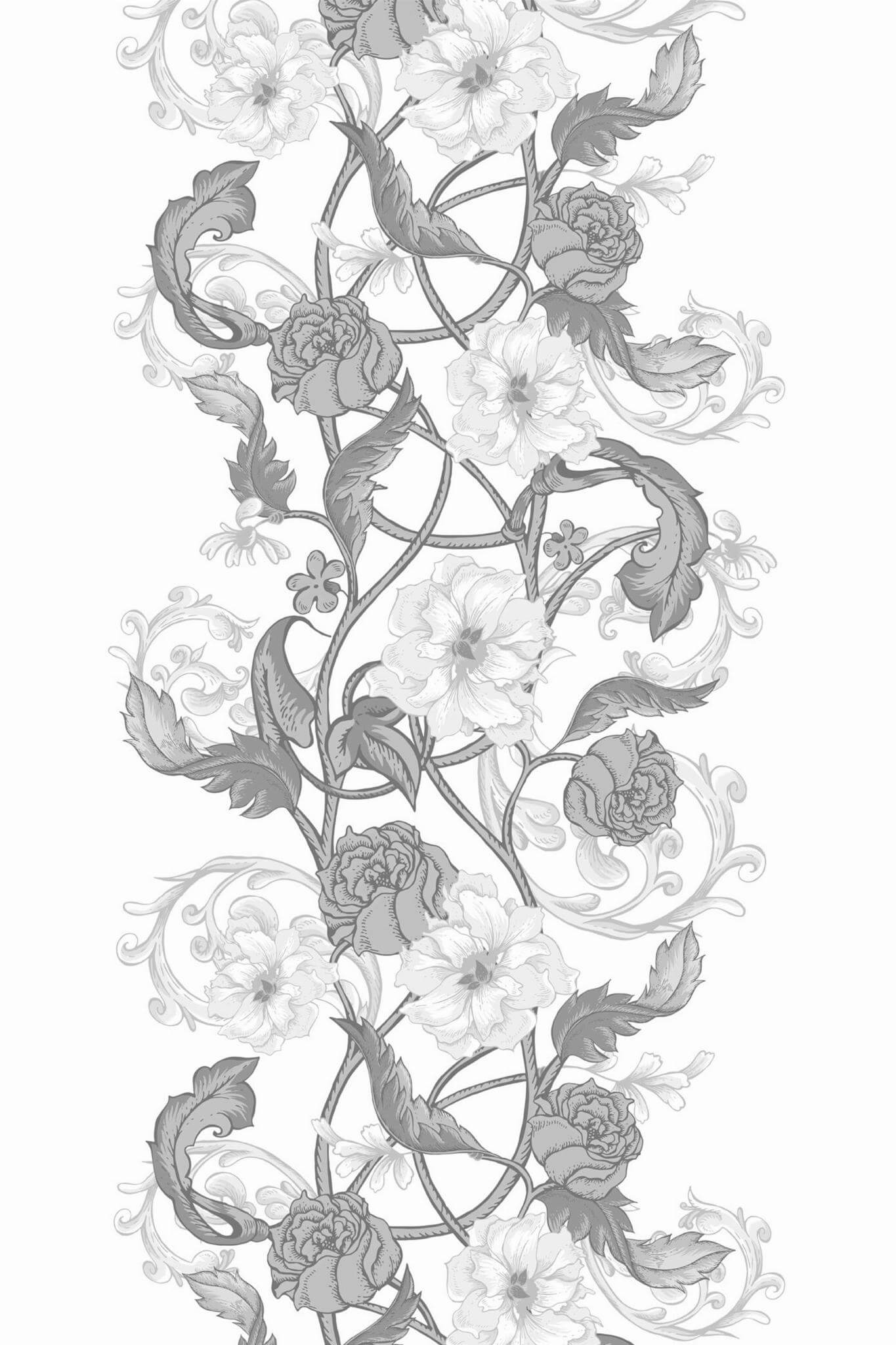 Antique floral Wallpaper - Image 2