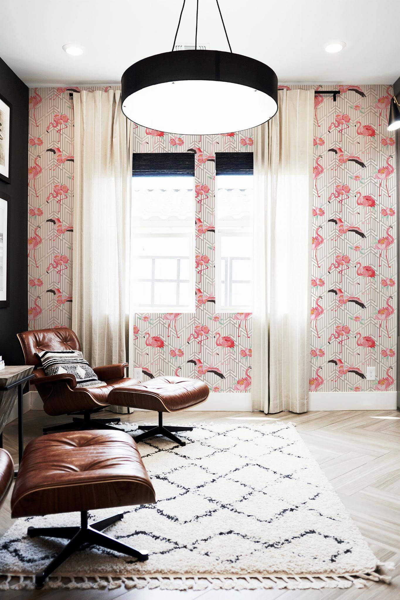 Art Deco bird Wallpaper - Image 4