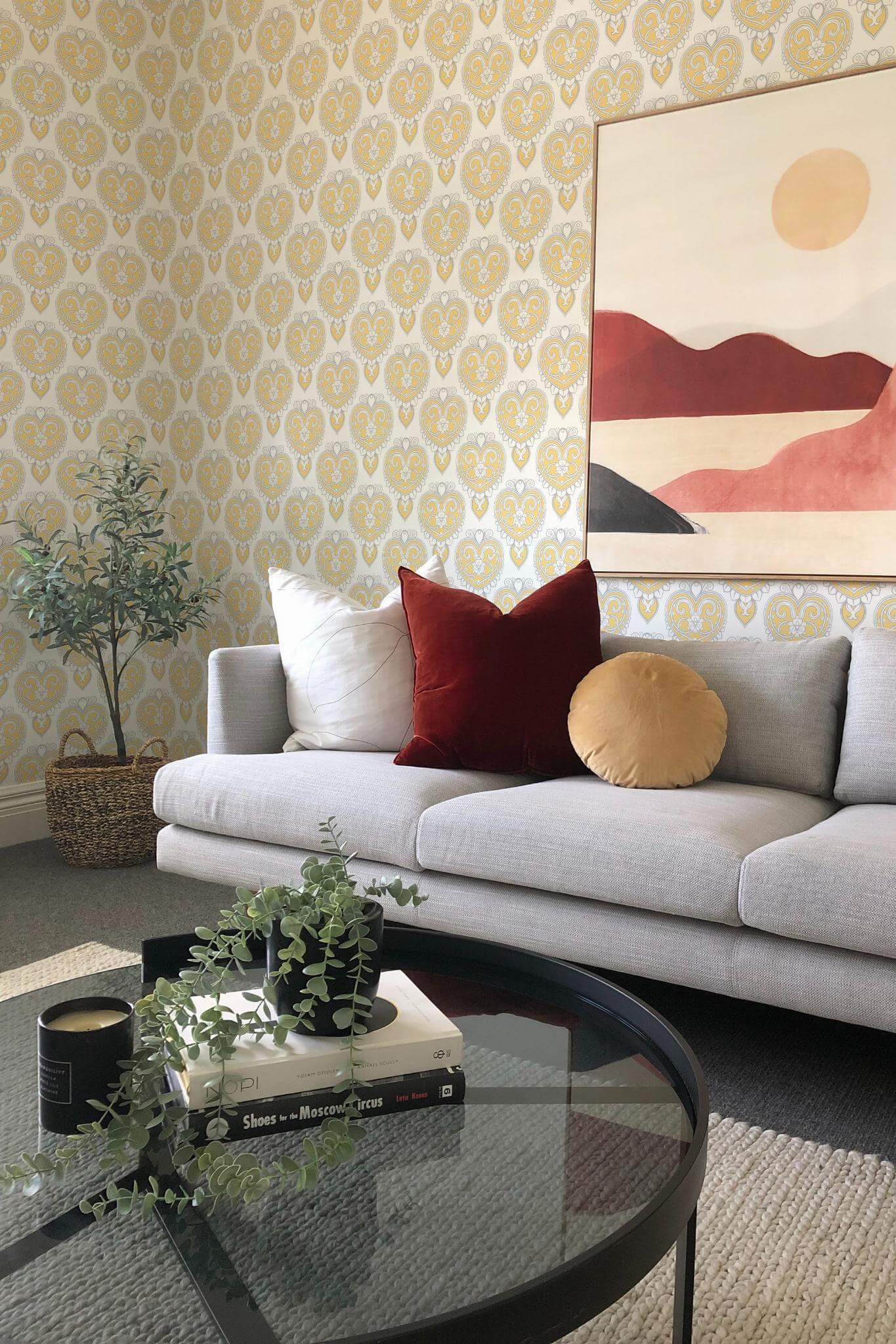 Art Deco heart Wallpaper - Image 4