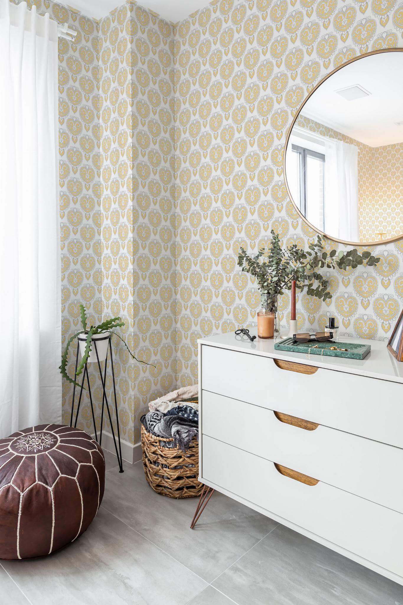 Art Deco heart Wallpaper - Image 3