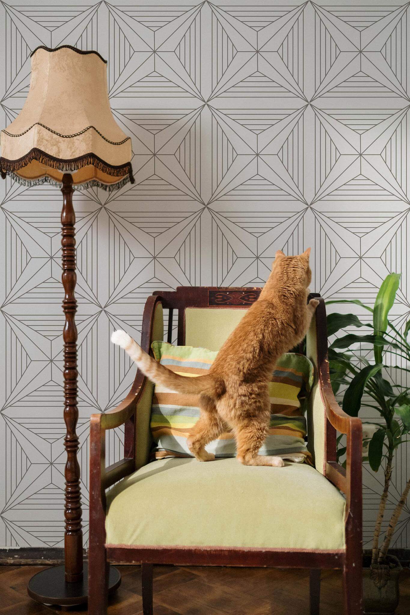 Art Deco star Wallpaper - Image 4