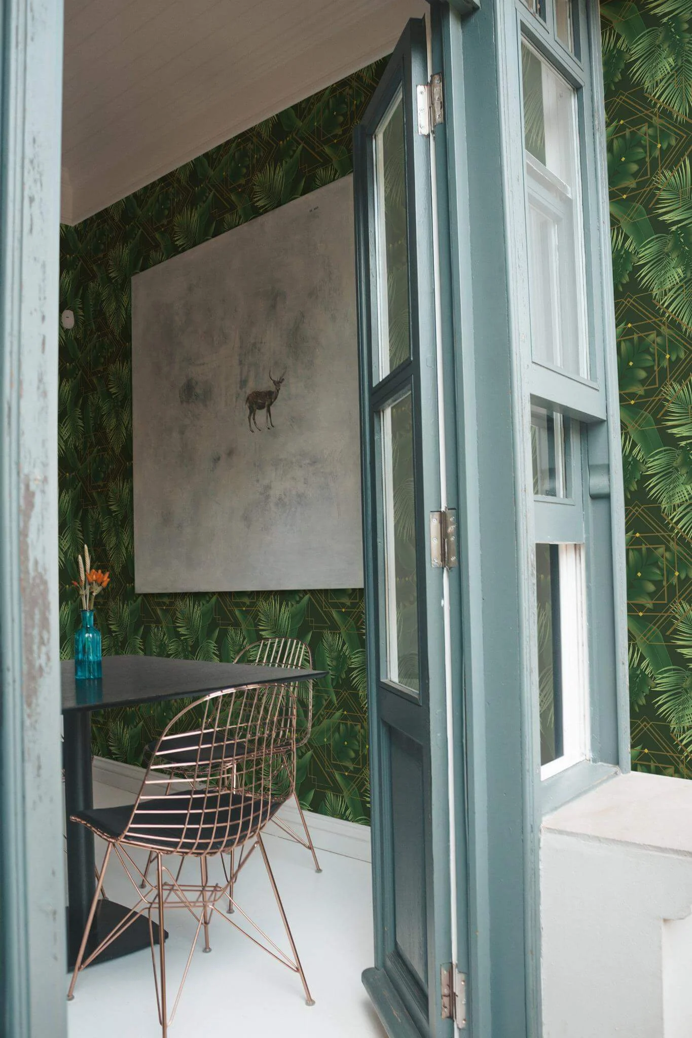 Art deco tropical Wallpaper - Image 3