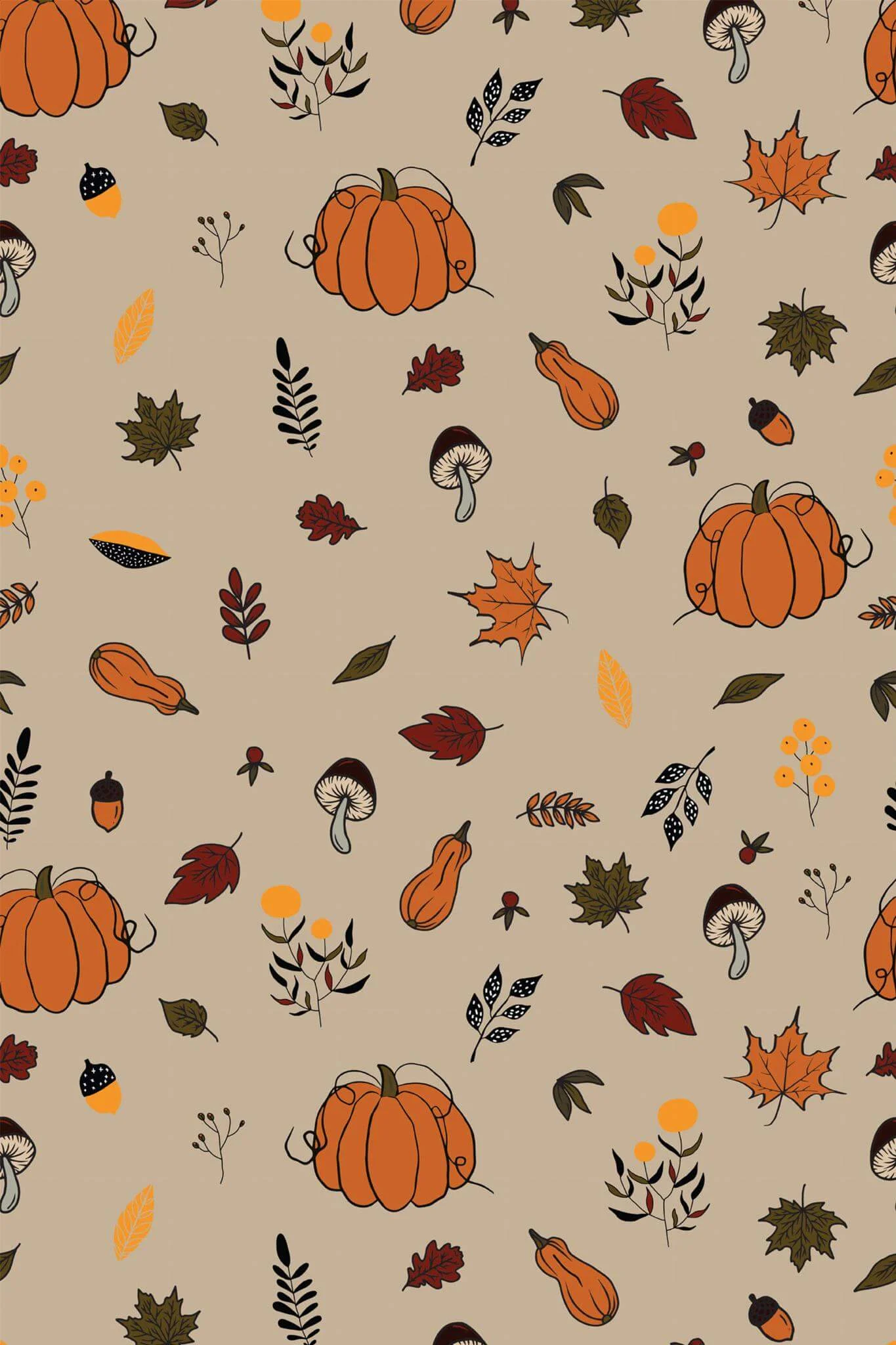Autumn pattern Wallpaper - Image 3