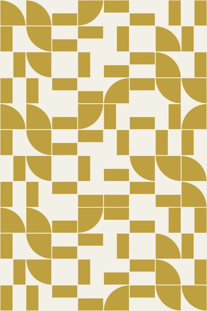 Classic Vintage Geometric Pattern Wallpaper — SafetyMat