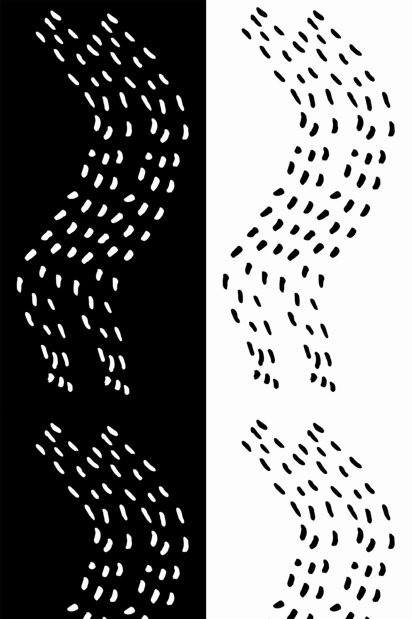 Black and white abstract Wallpaper - Image 2