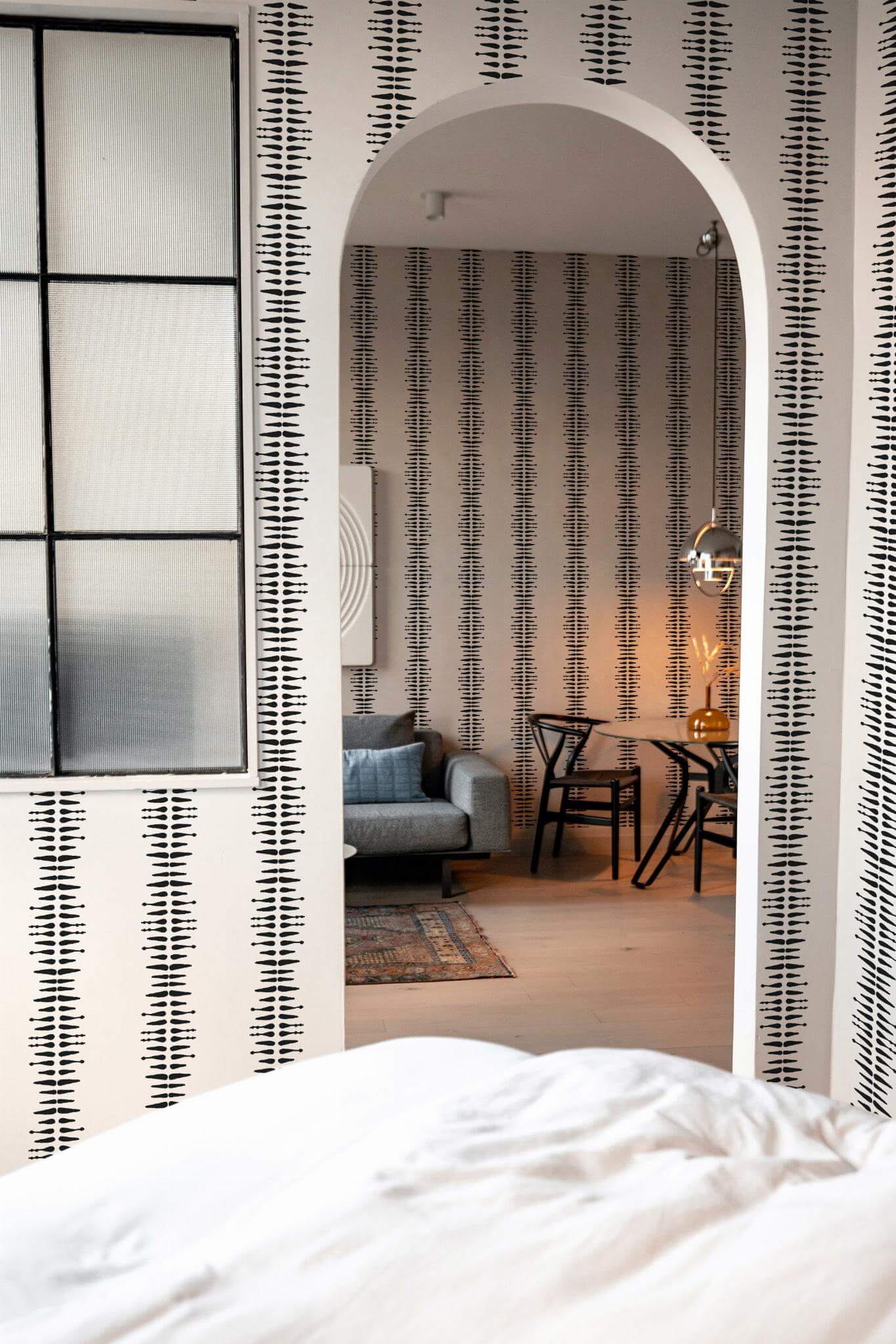 Boho stripe Wallpaper - Image 3