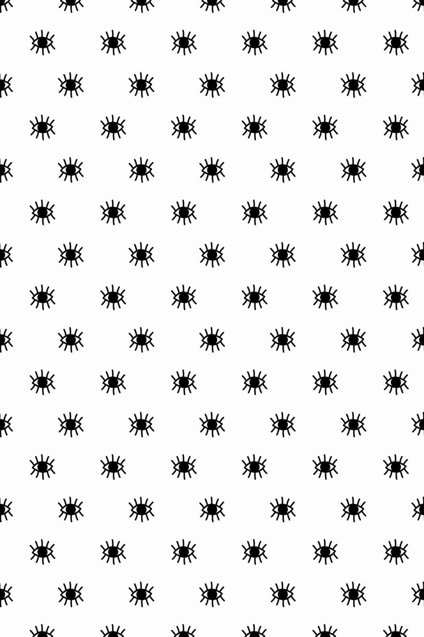 Black and white eyes Wallpaper - Image 2