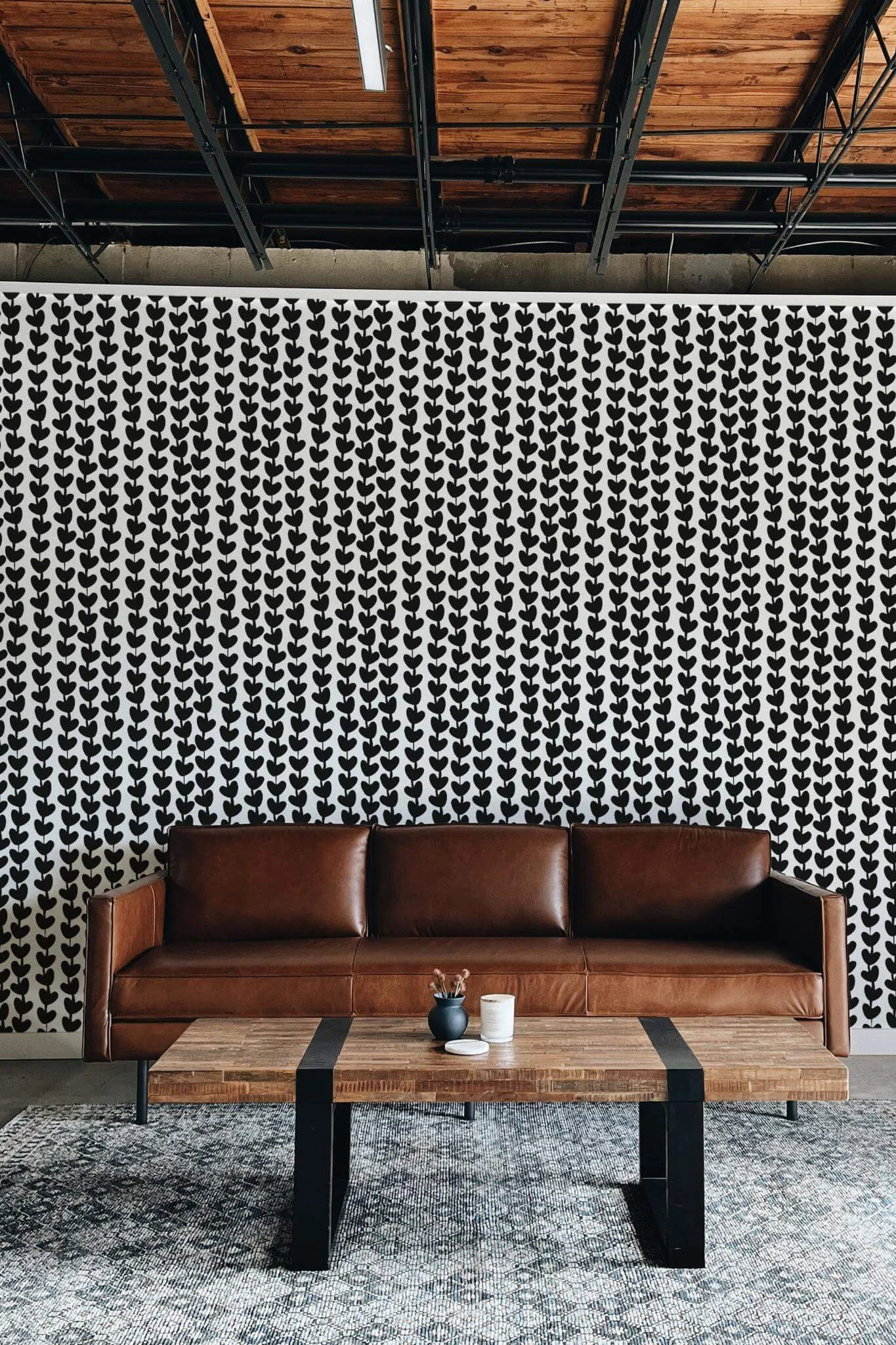 Black and white hearts Wallpaper - Image 4