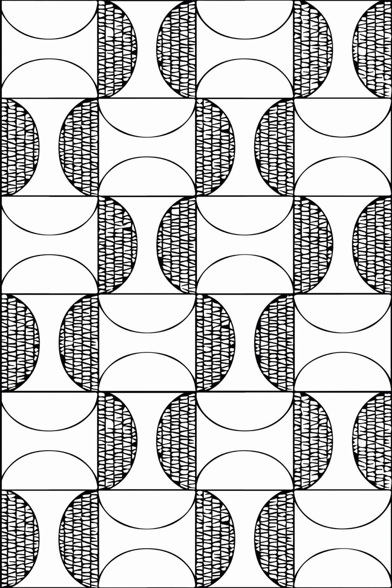 Black and white retro Wallpaper - Image 2