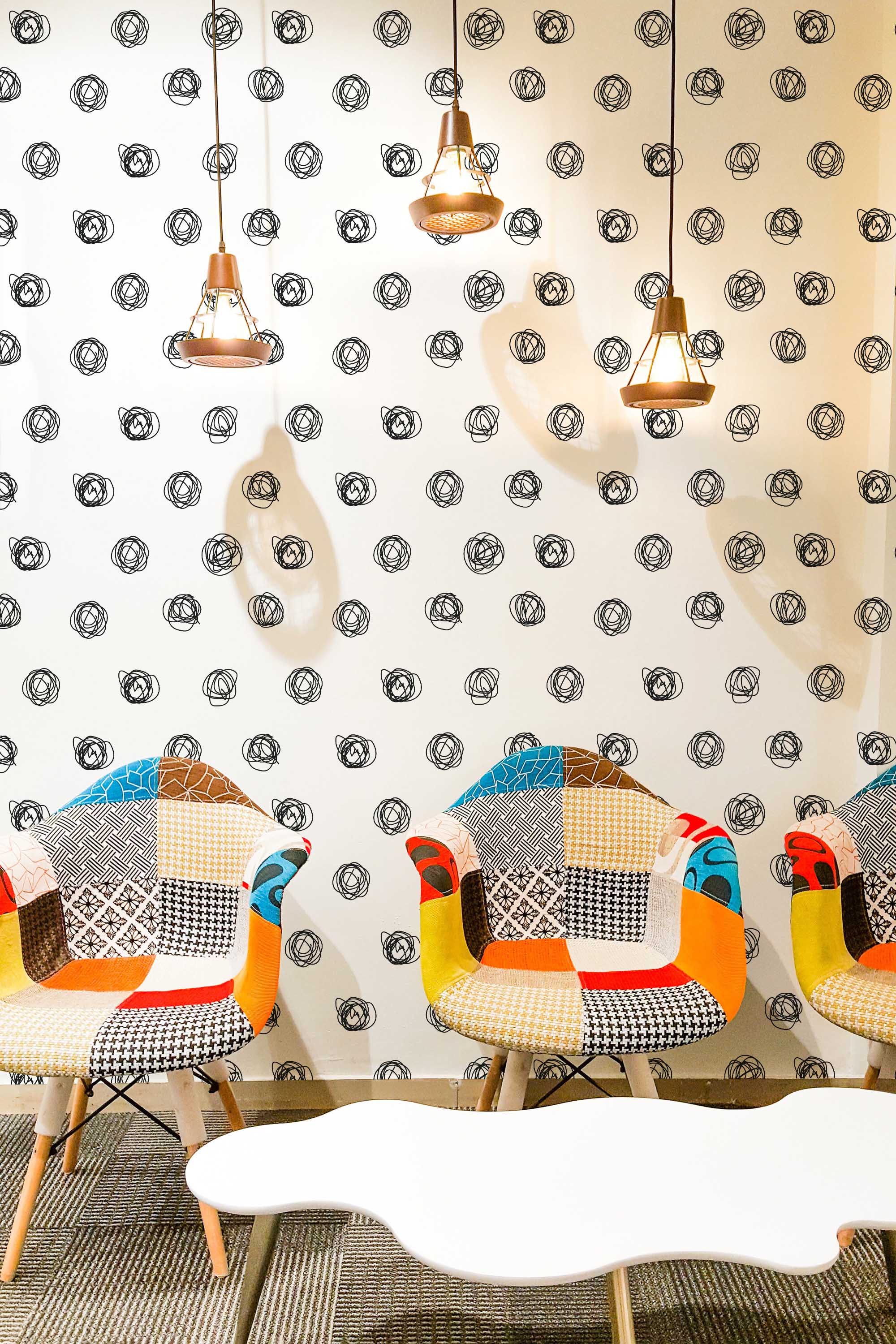 Contemporary dots Wallpaper - Image 3