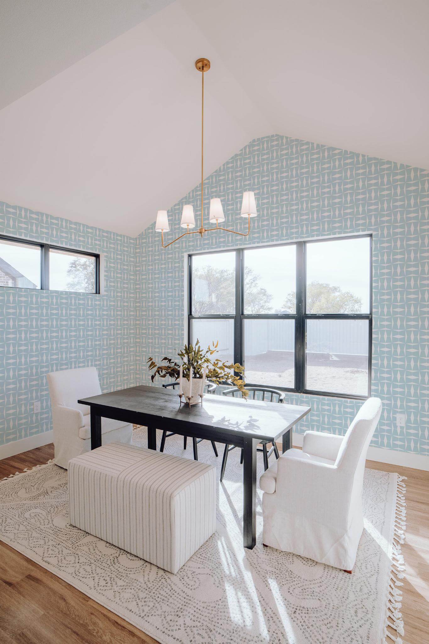 Blue geometric Wallpaper - Image 3