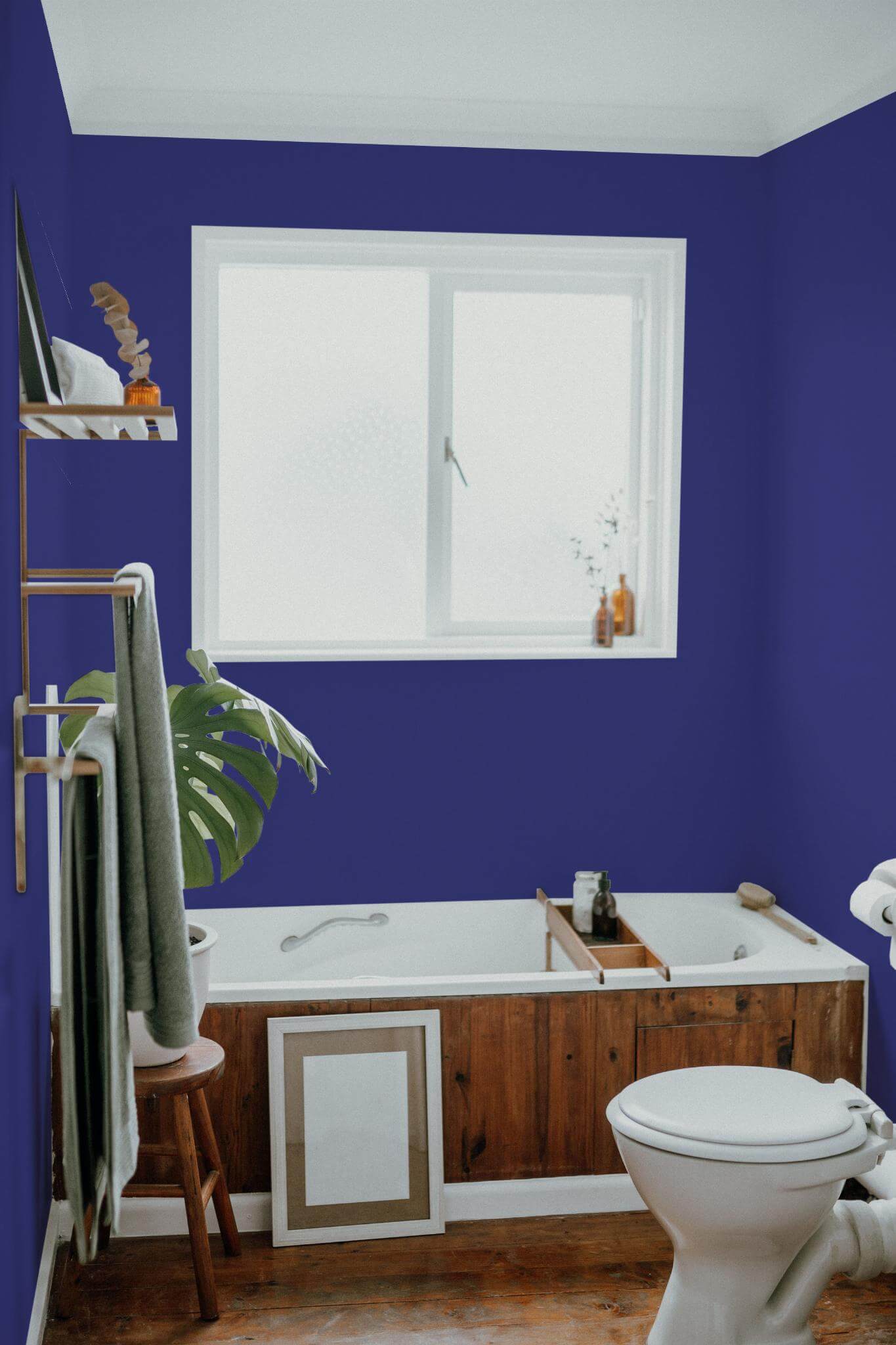 Blue magenta solid color Wallpaper - Image 4