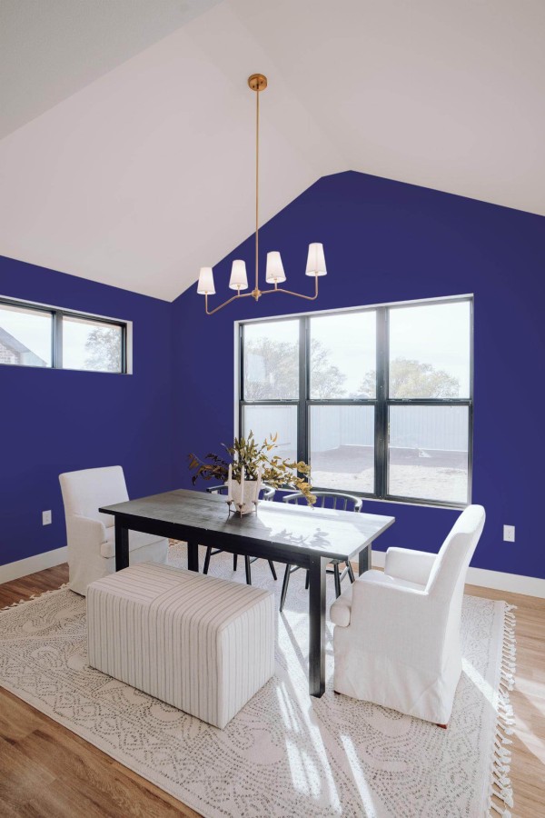 Blue magenta solid color Wallpaper - Image 3