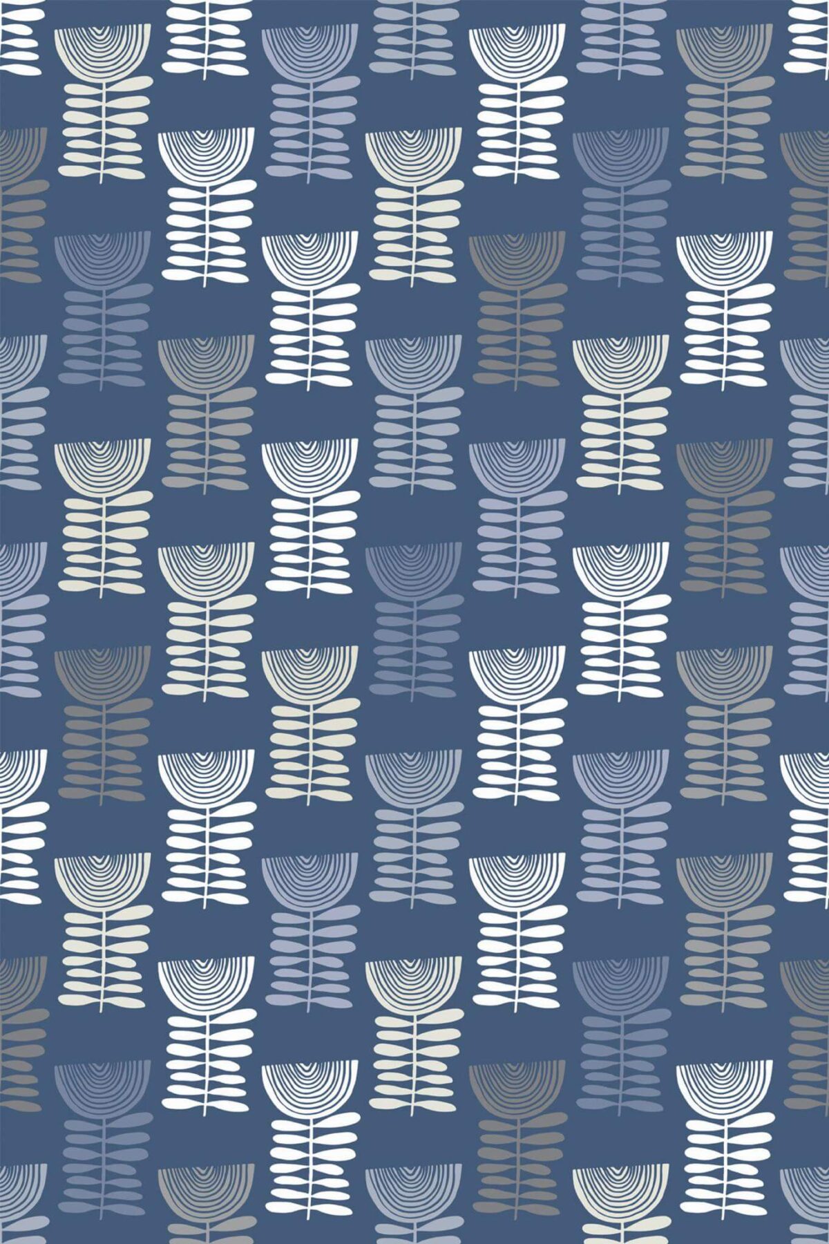 Image result for Blue Scandinavian floral Wallpaper | Shop SafetyMat™