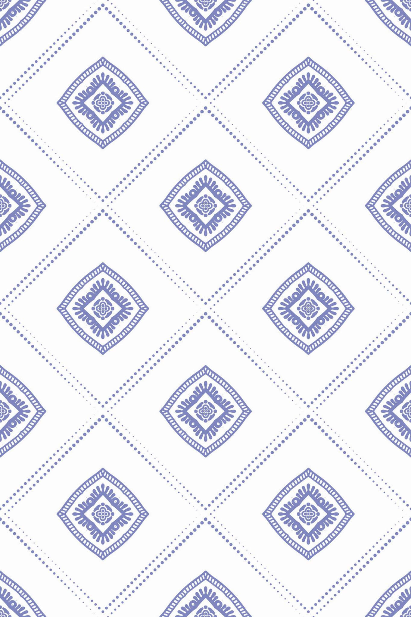 Blue tile Wallpaper - Image 2