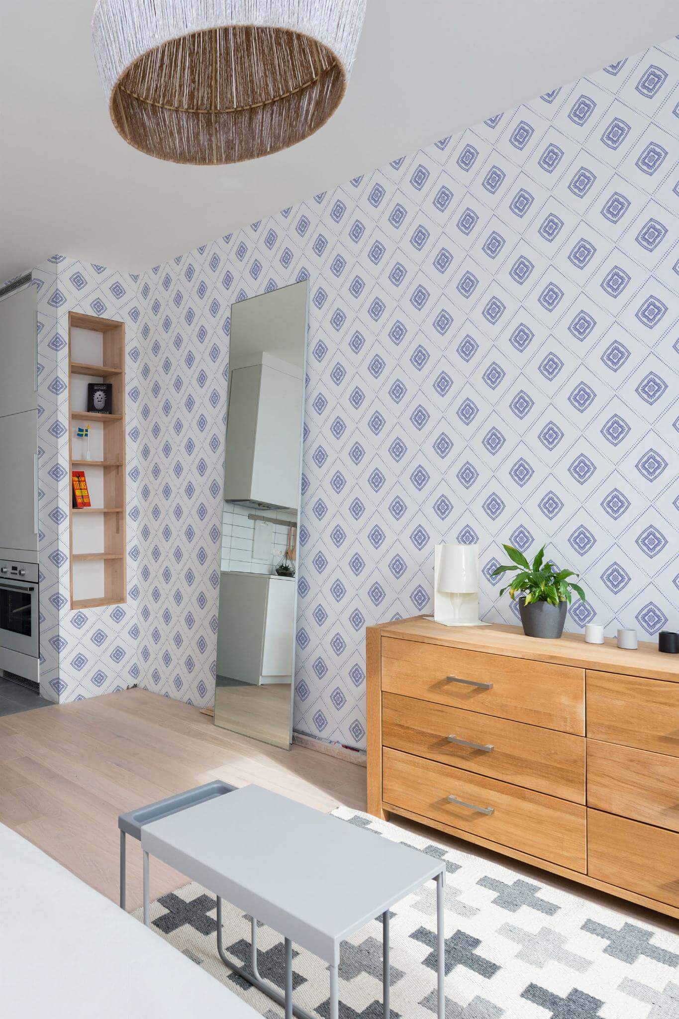 Blue tile Wallpaper - Image 3