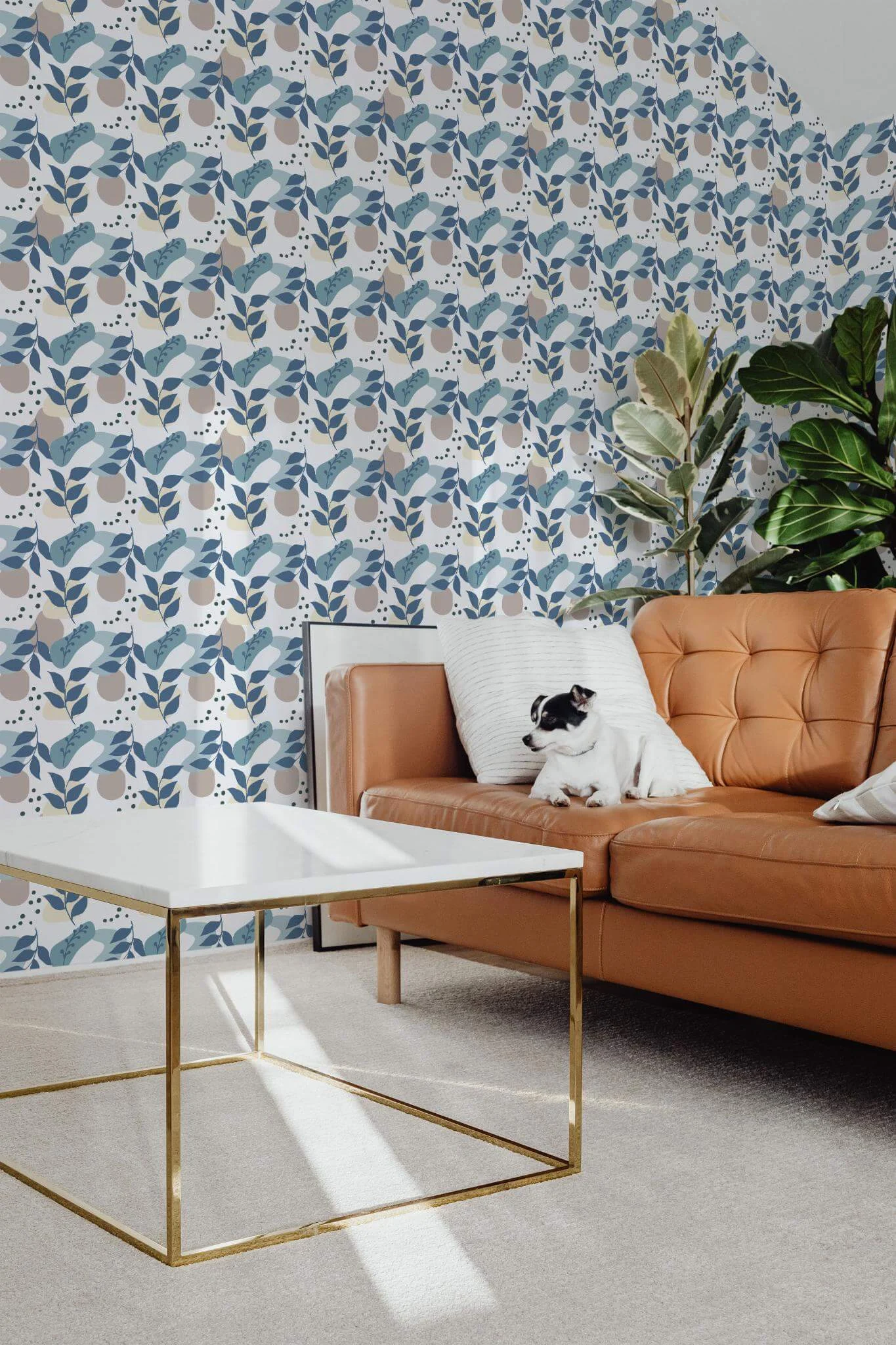Pastel boho abstract Wallpaper - Image 3