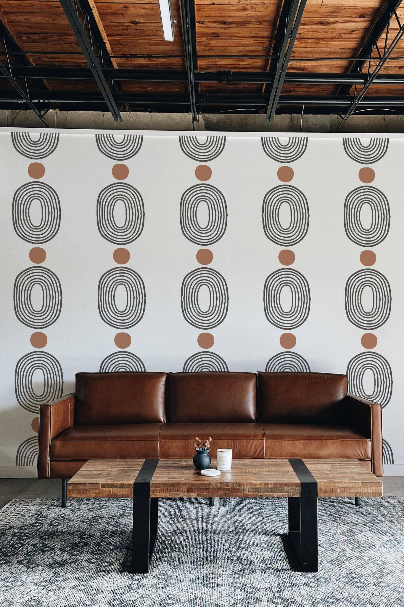 Modern boho Wallpaper - Image 4