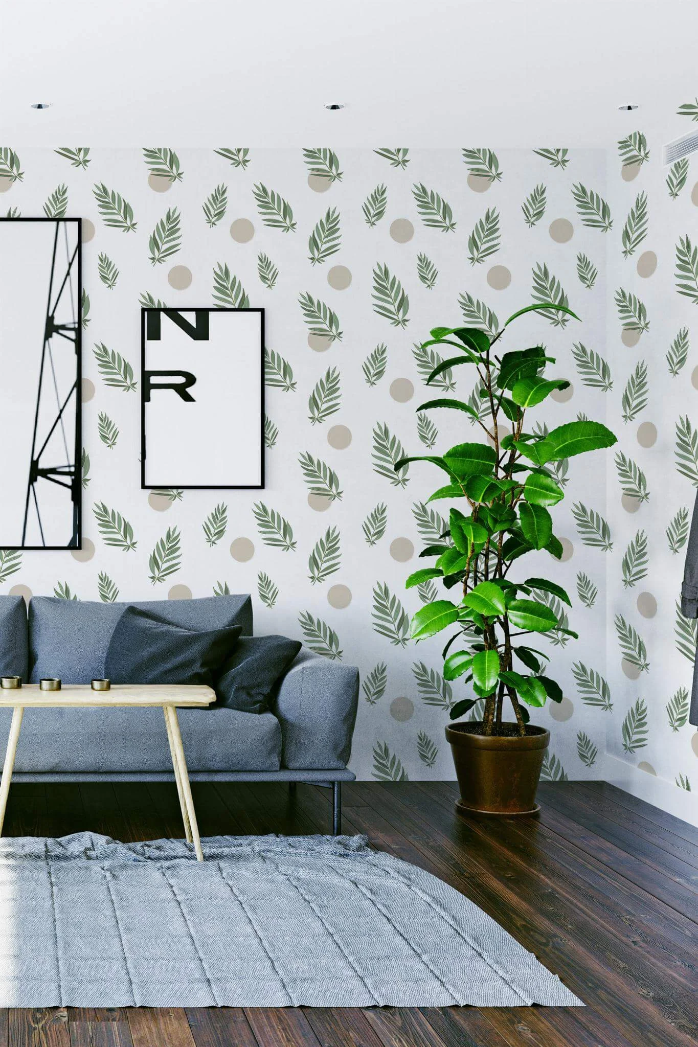 Boho neutral Wallpaper - Image 4