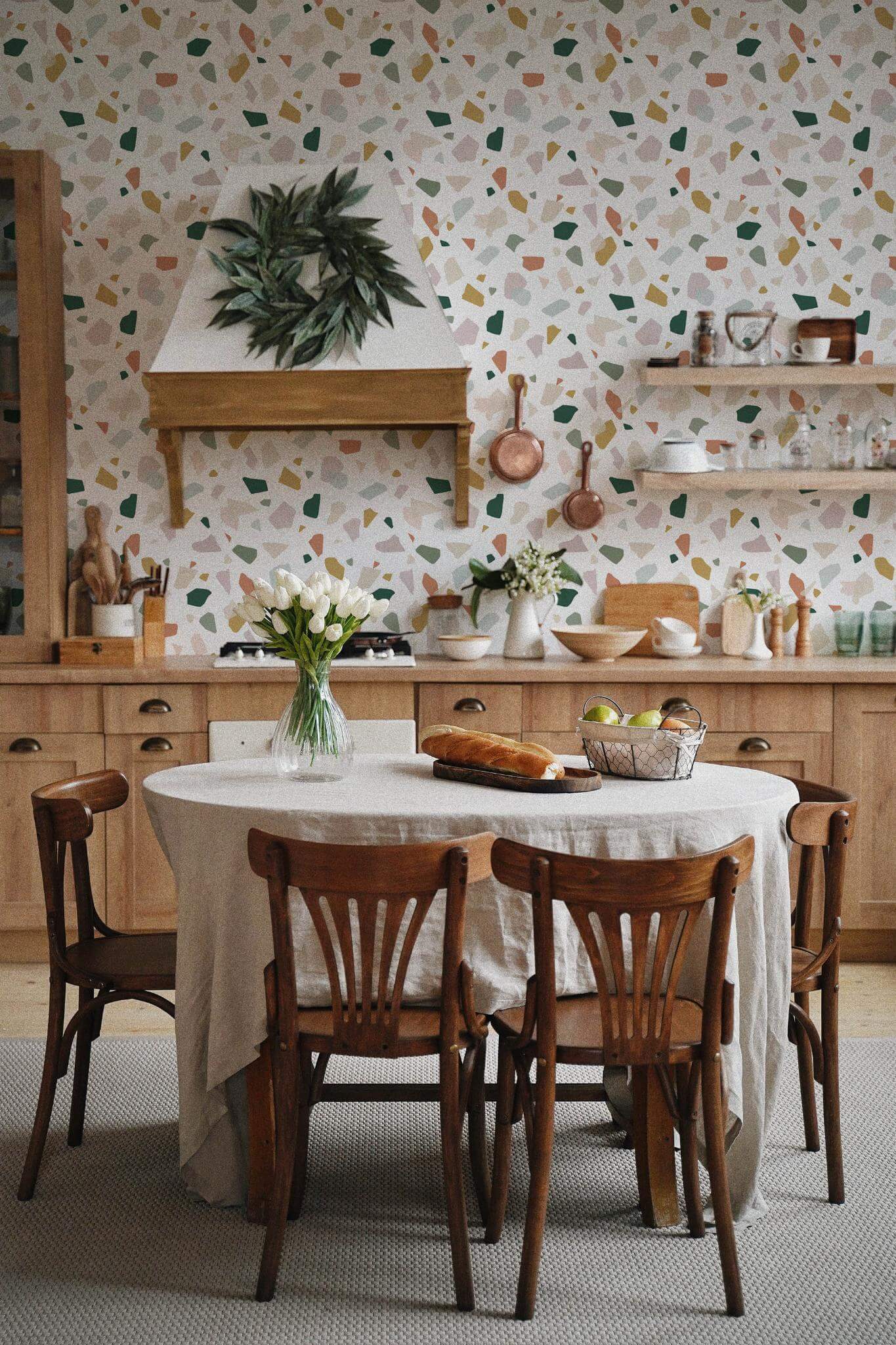 Boho terrazzo Wallpaper - Image 4