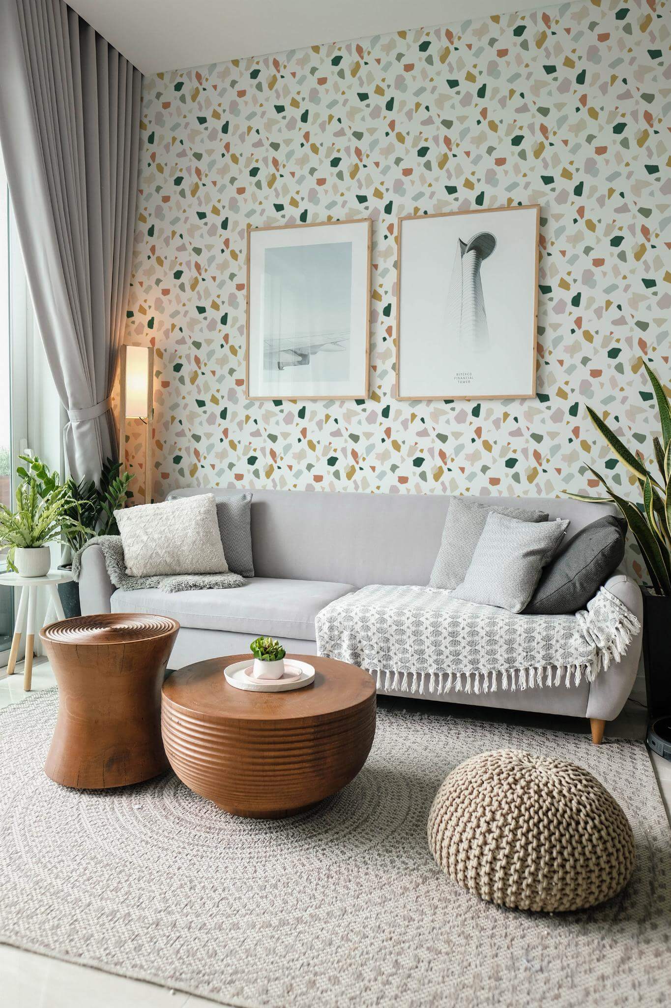Boho terrazzo Wallpaper - Image 3
