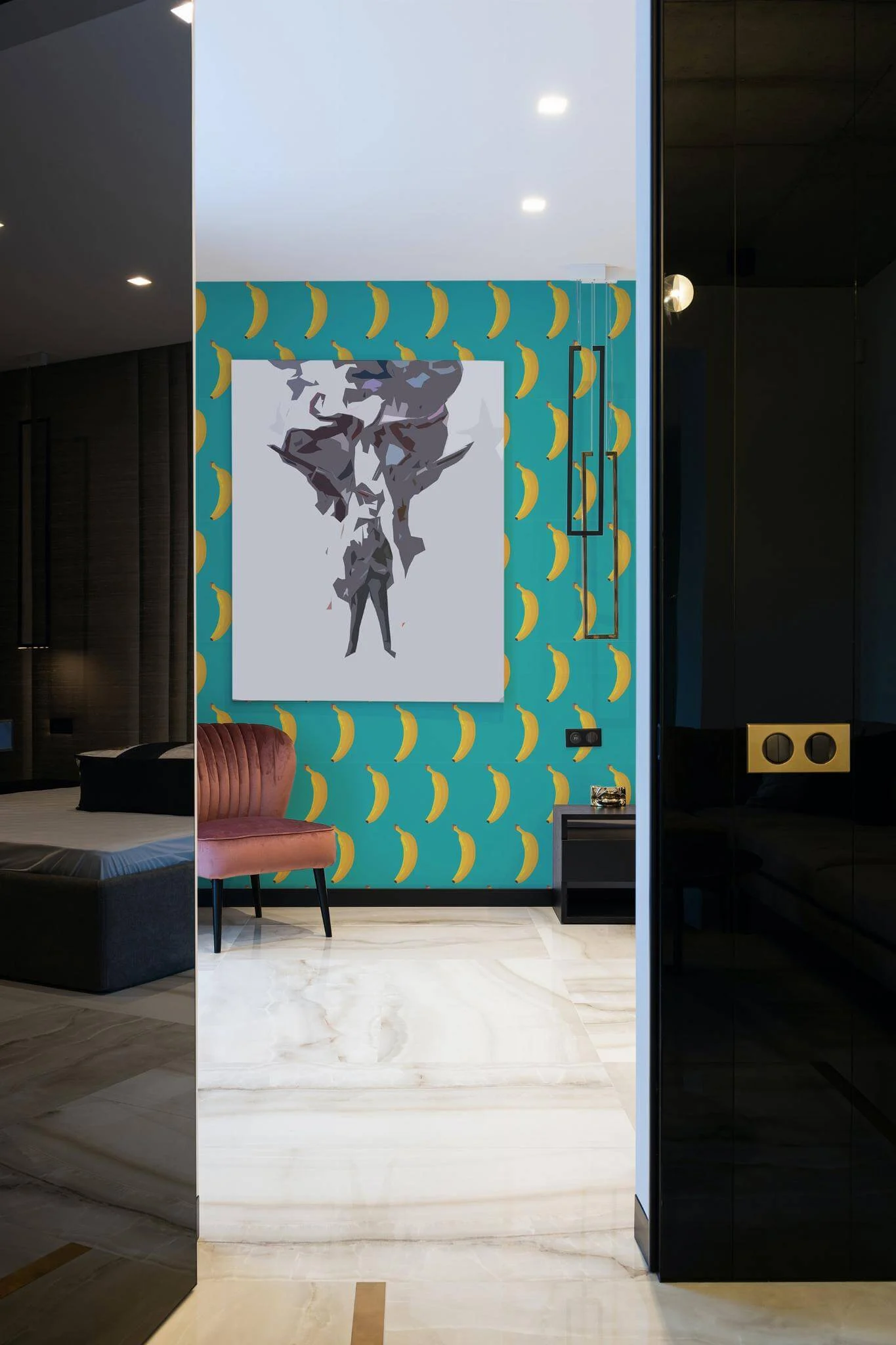 Modern banana Wallpaper - Image 3