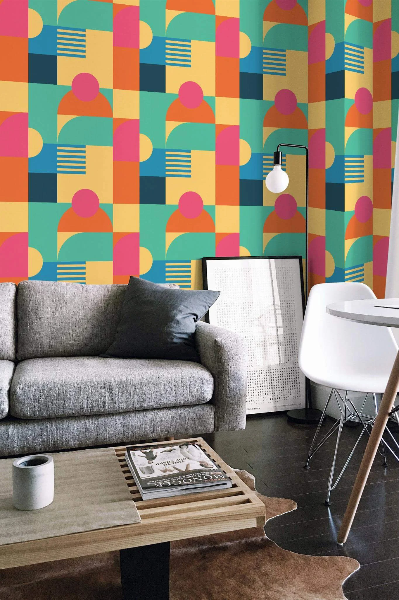 Bold Bauhaus Wallpaper - Image 4