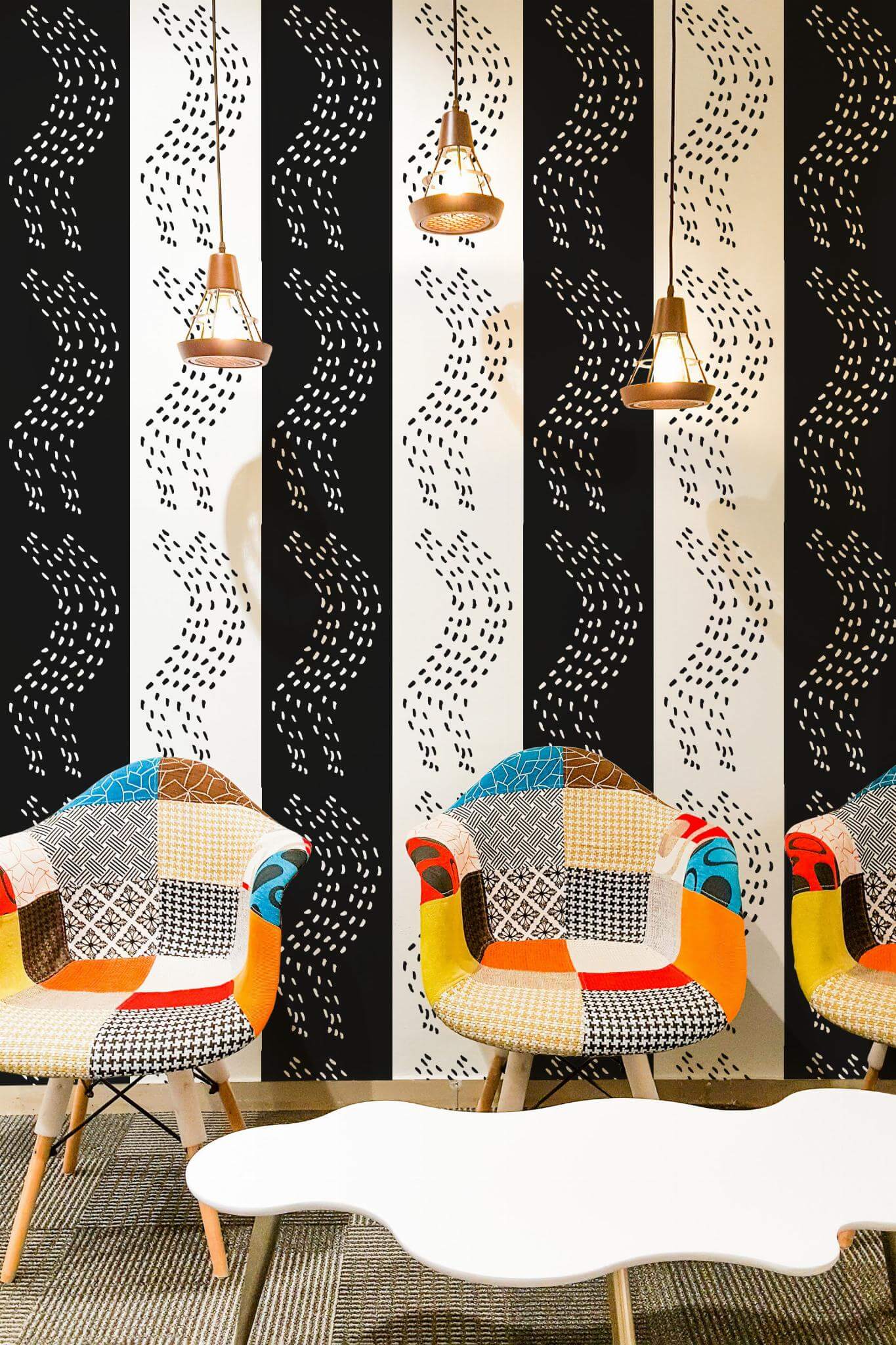 Black and white abstract Wallpaper - Image 4