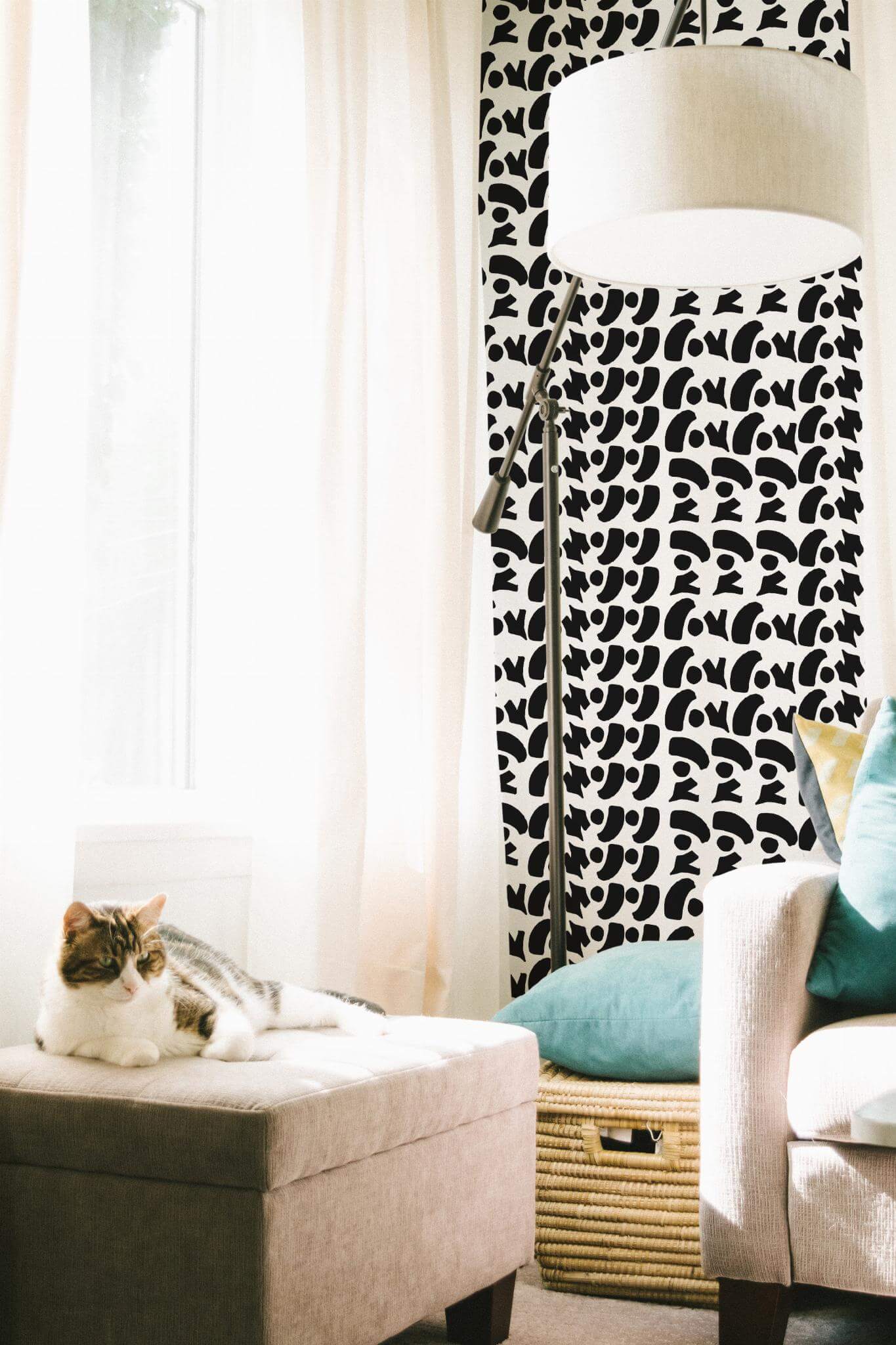 Bold print Wallpaper - Image 4