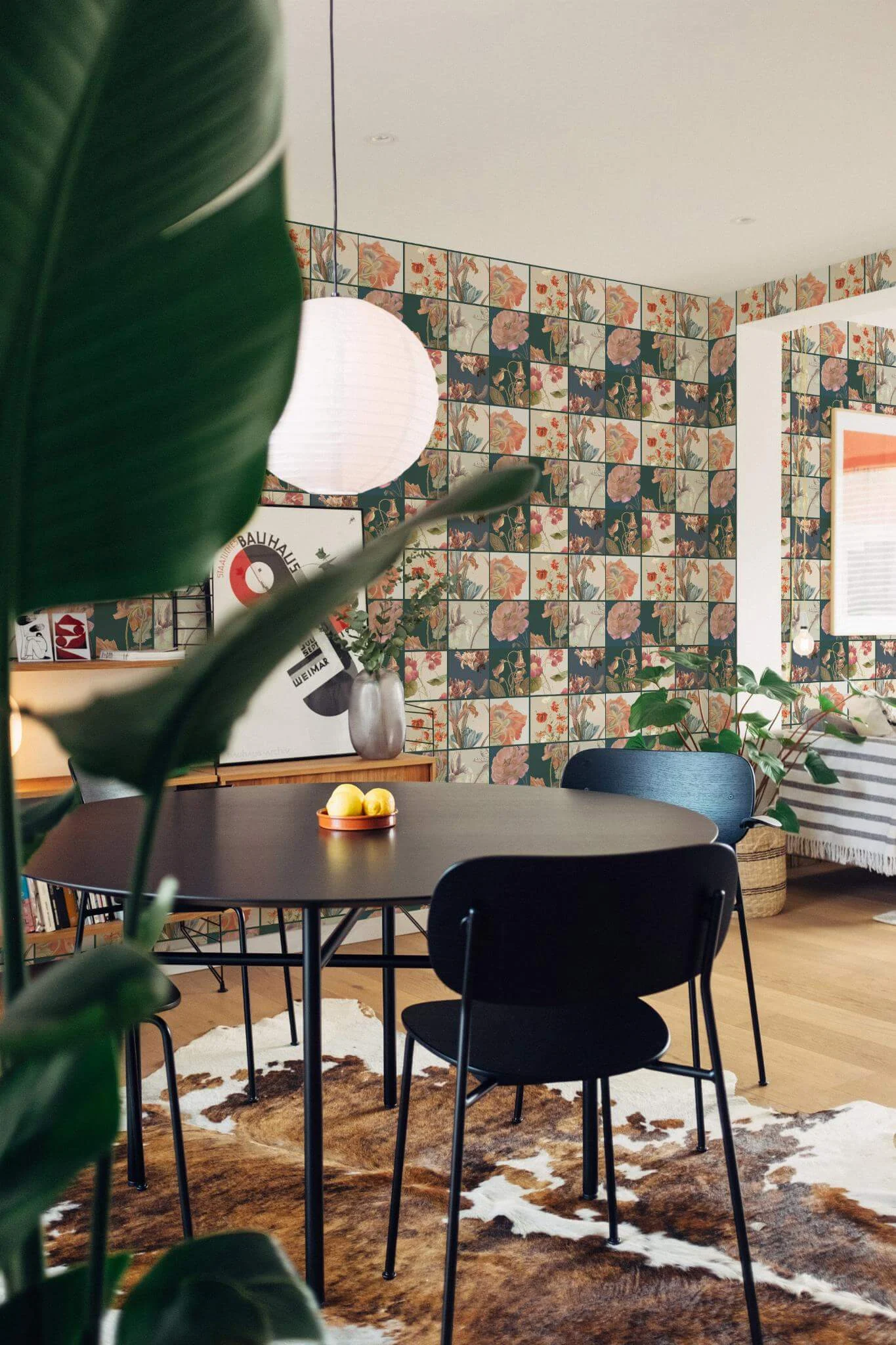 Botanical tiles Wallpaper - Image 3