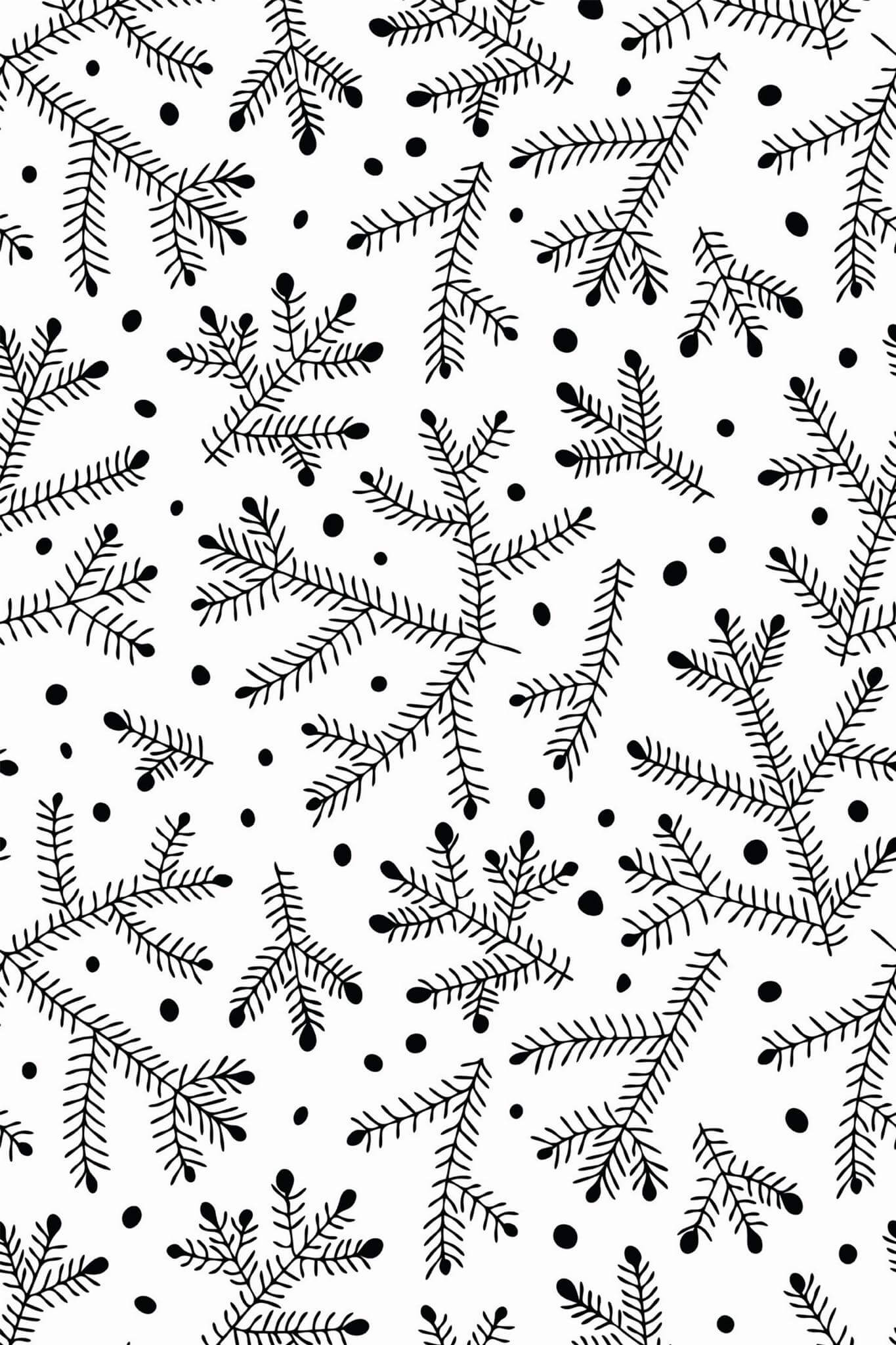 Branches and dots Wallpaper - Image 2