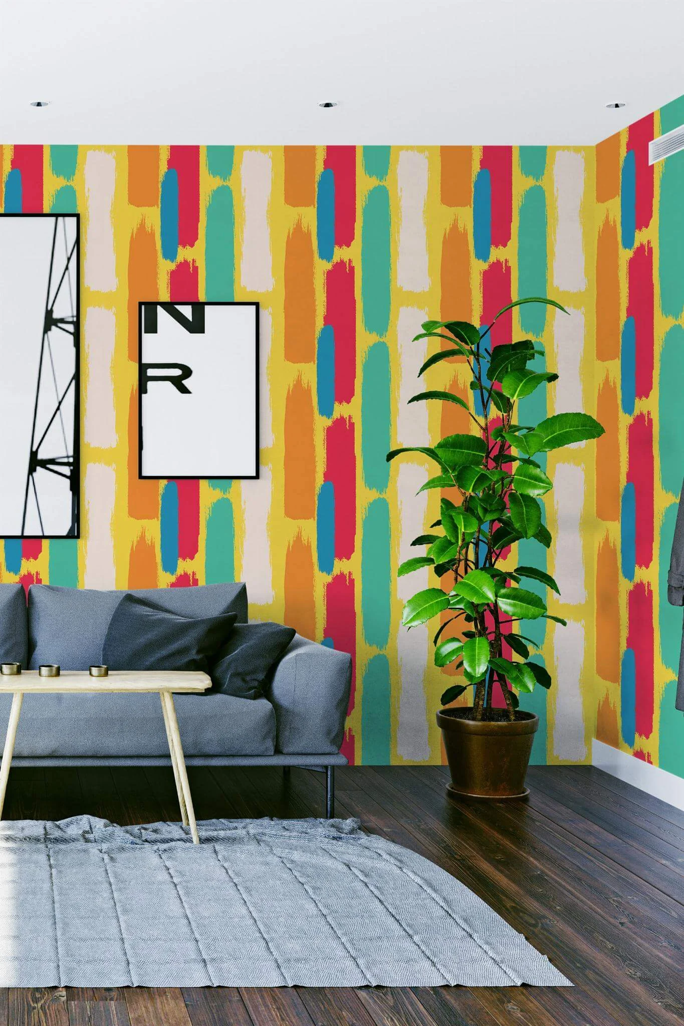 Bright brush Wallpaper - Image 3