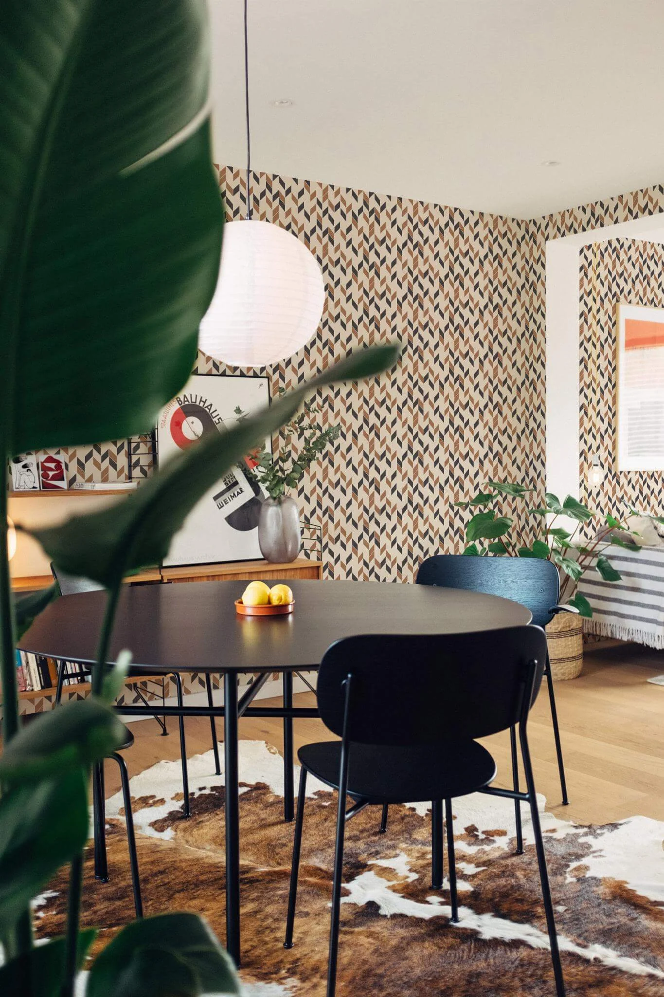 Brown chevron Wallpaper - Image 3