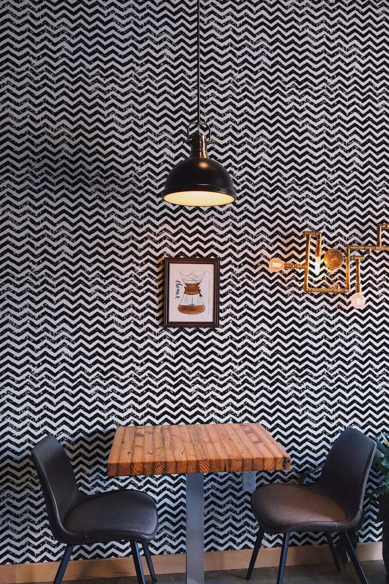 Grunge chevron Wallpaper - Image 4