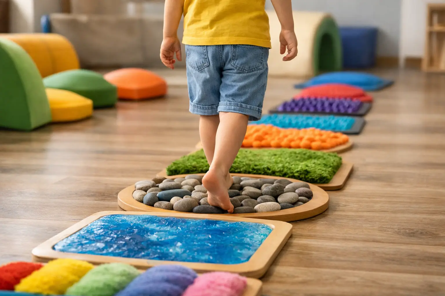 Child Sensory Floor Pathway Ideas That Work