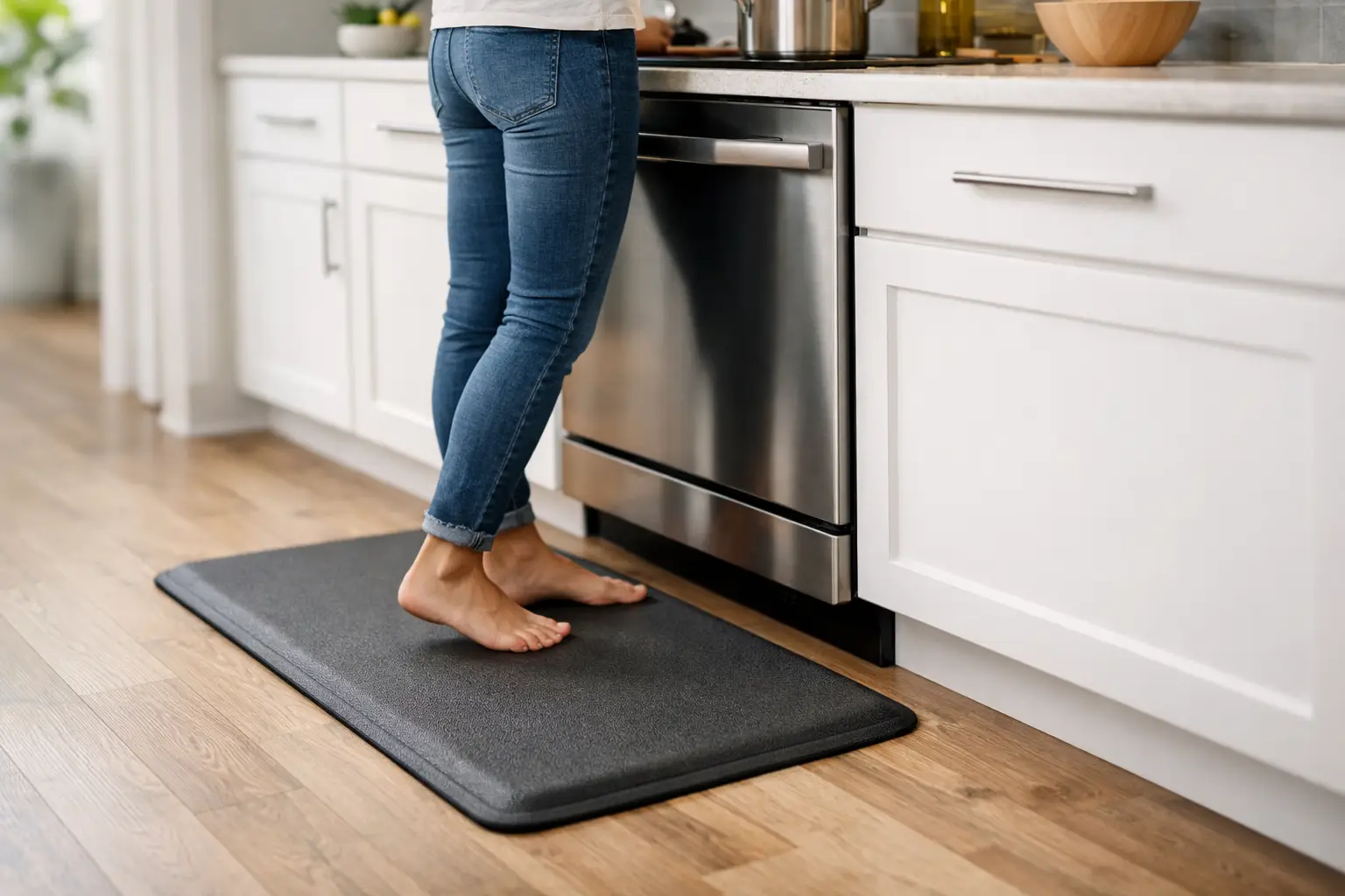 Choosing a Kitchen Mat That Stays in Place