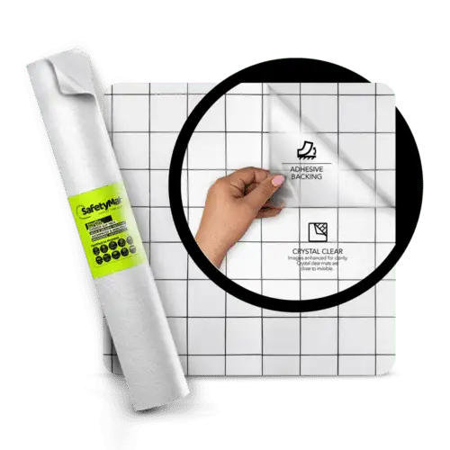 Safety Mat Clear Bathroom Bath and Shower Safety Mats