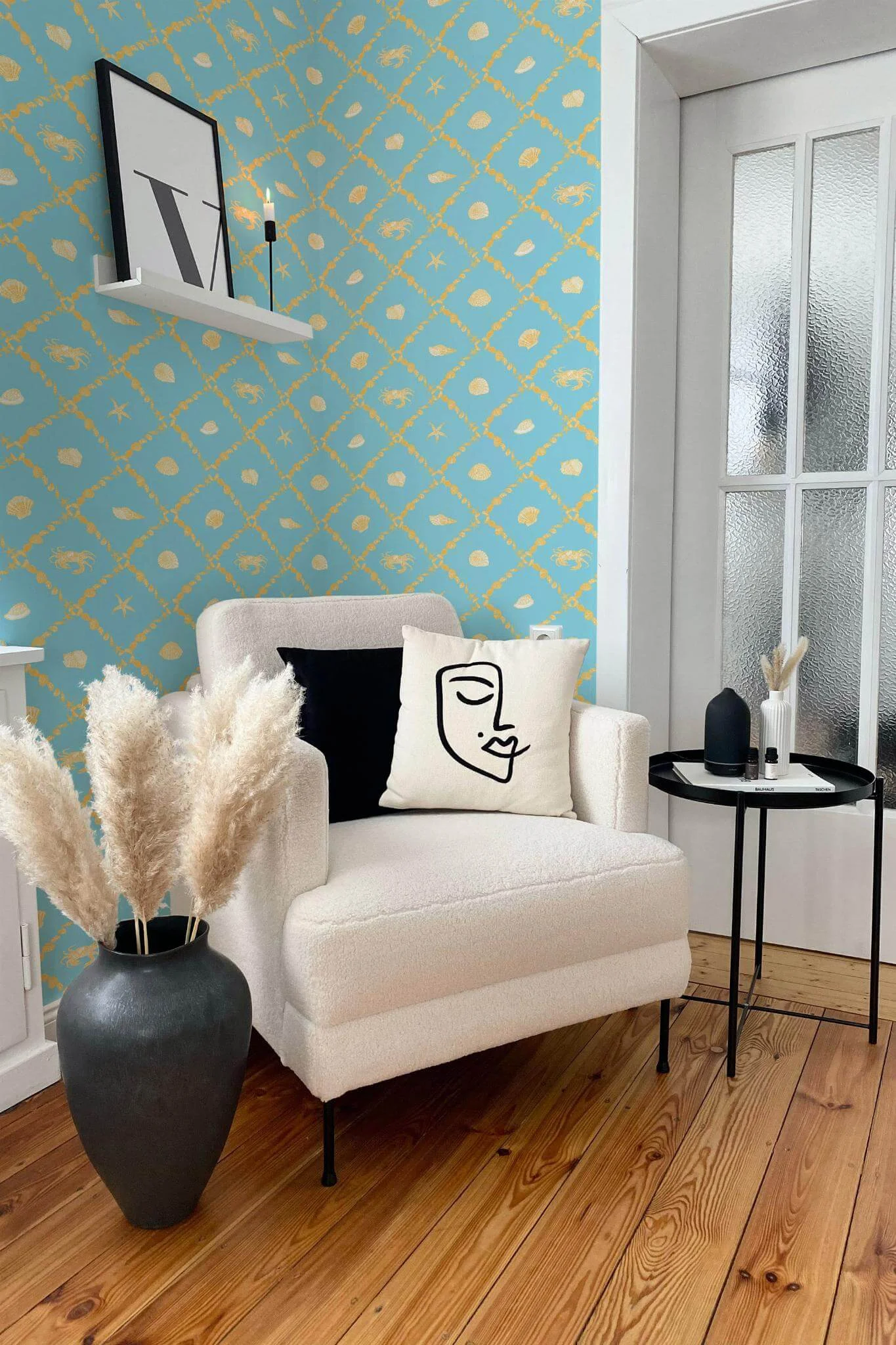 Coastal pattern Wallpaper - Image 4