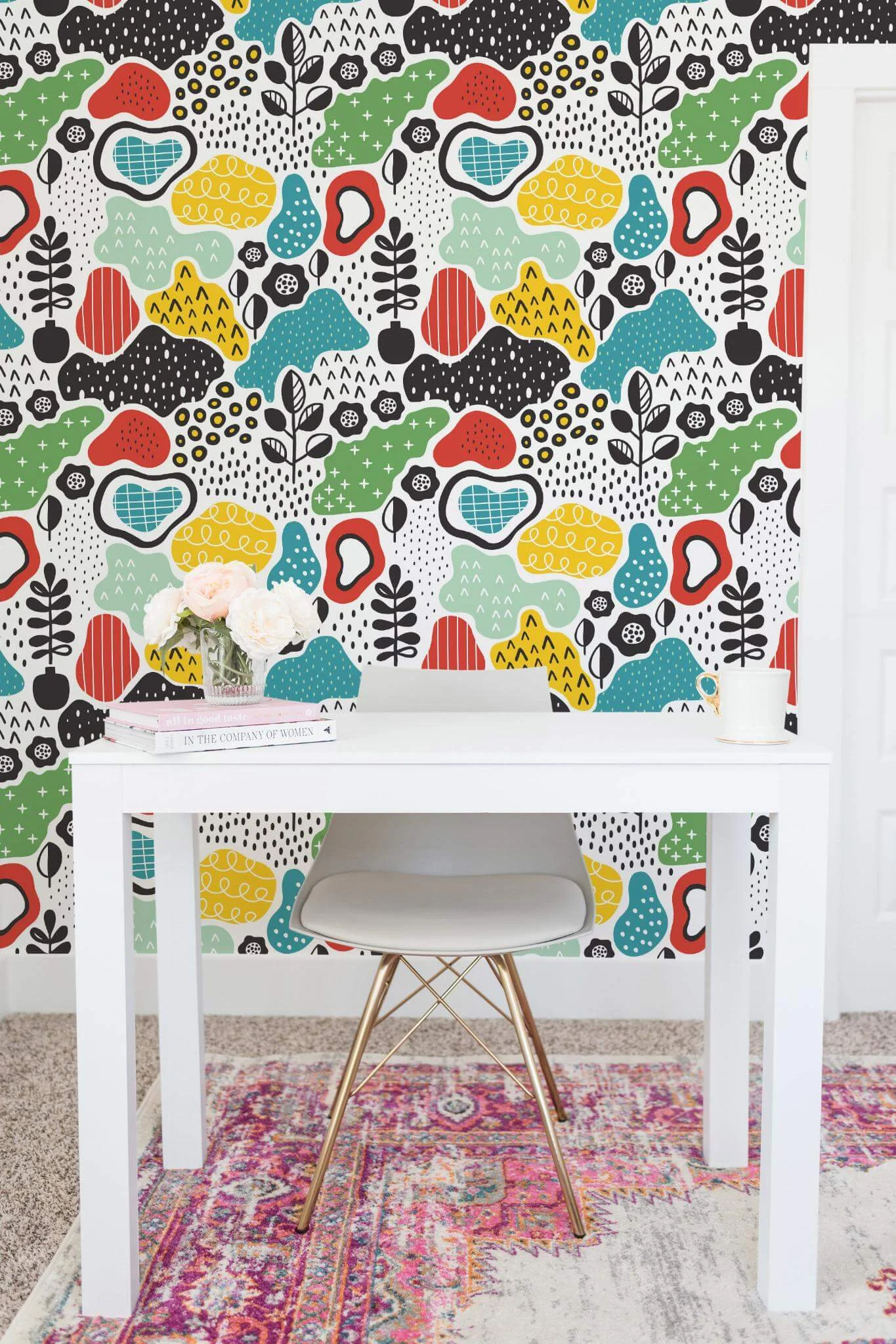 Multicolor abstract design Wallpaper - Image 3