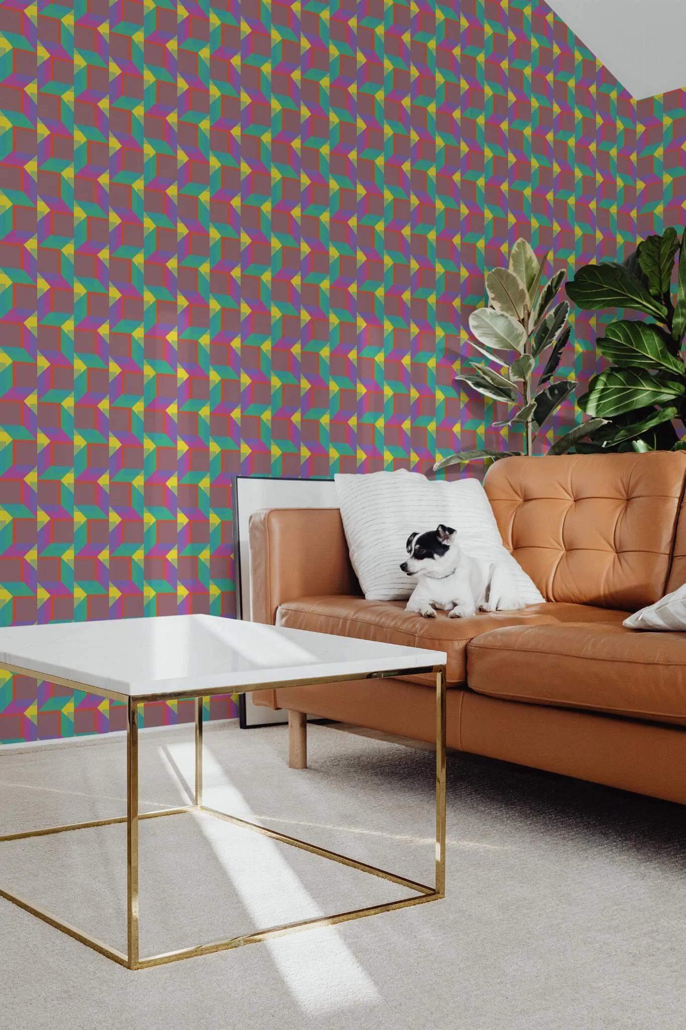 Colorful cubes Wallpaper - Image 3