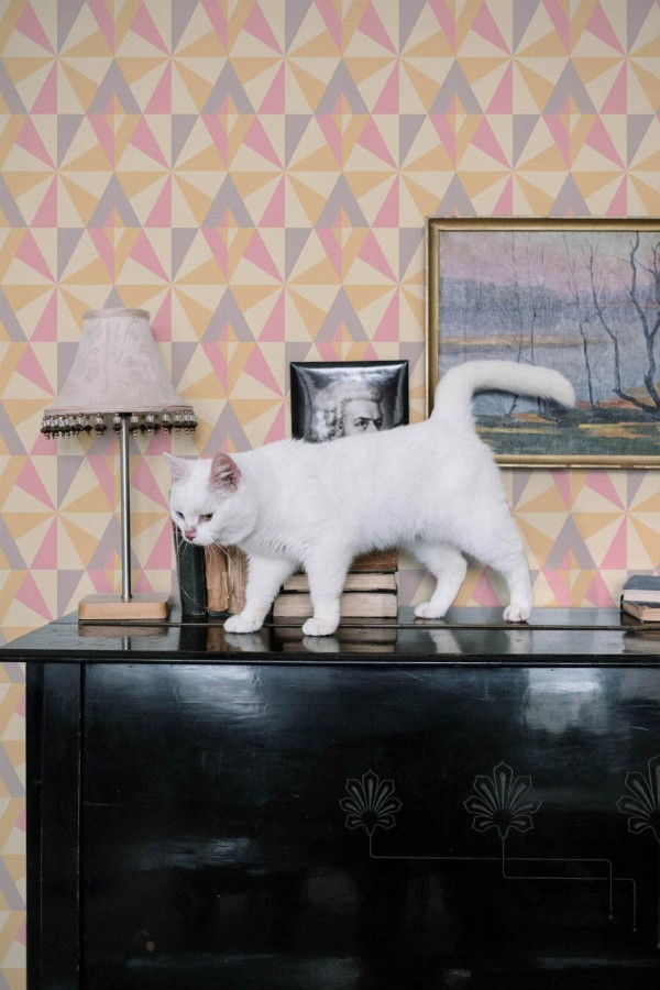 Retro geometric Wallpaper