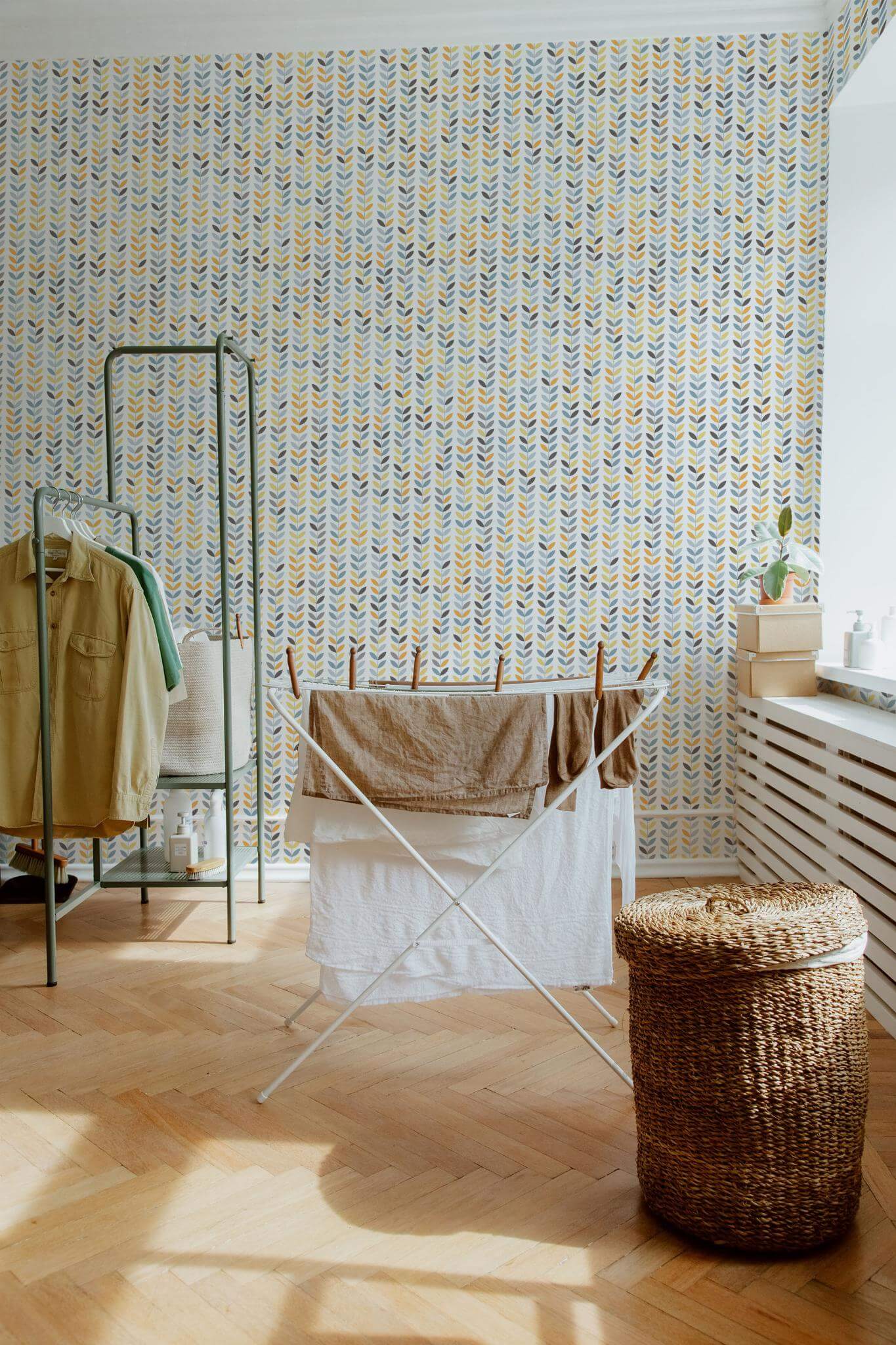 Scandinavian leaf Wallpaper - Image 4