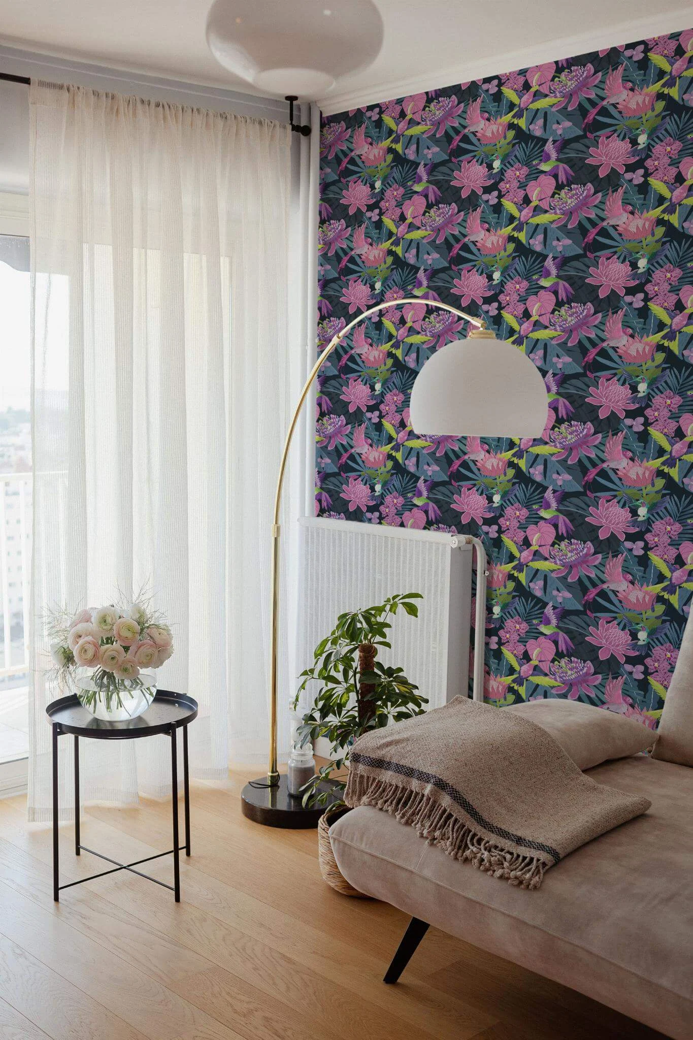 Eclectic tropical Wallpaper - Image 4