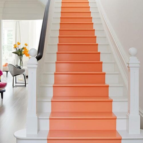 Image of Non-Slip, Customizable, Self-Adhesive Stair Runners | Safety Mat