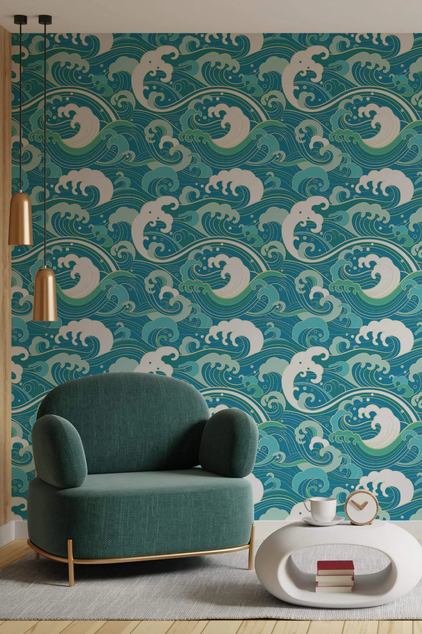 Fancy waves Wallpaper - Image 4
